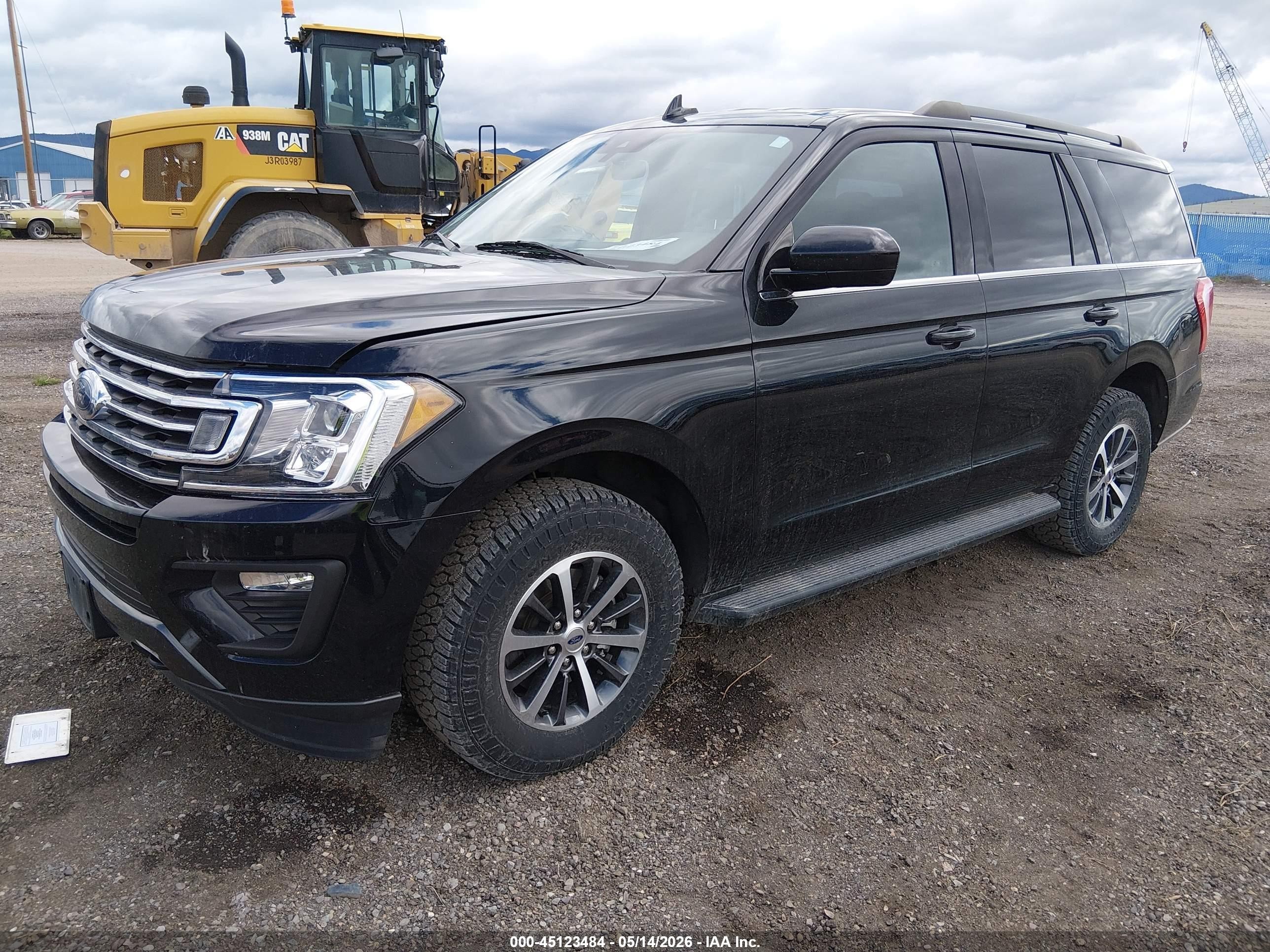 2020 Ford Expedition Xl Black vin: 1FMJU1GT0LEA81941