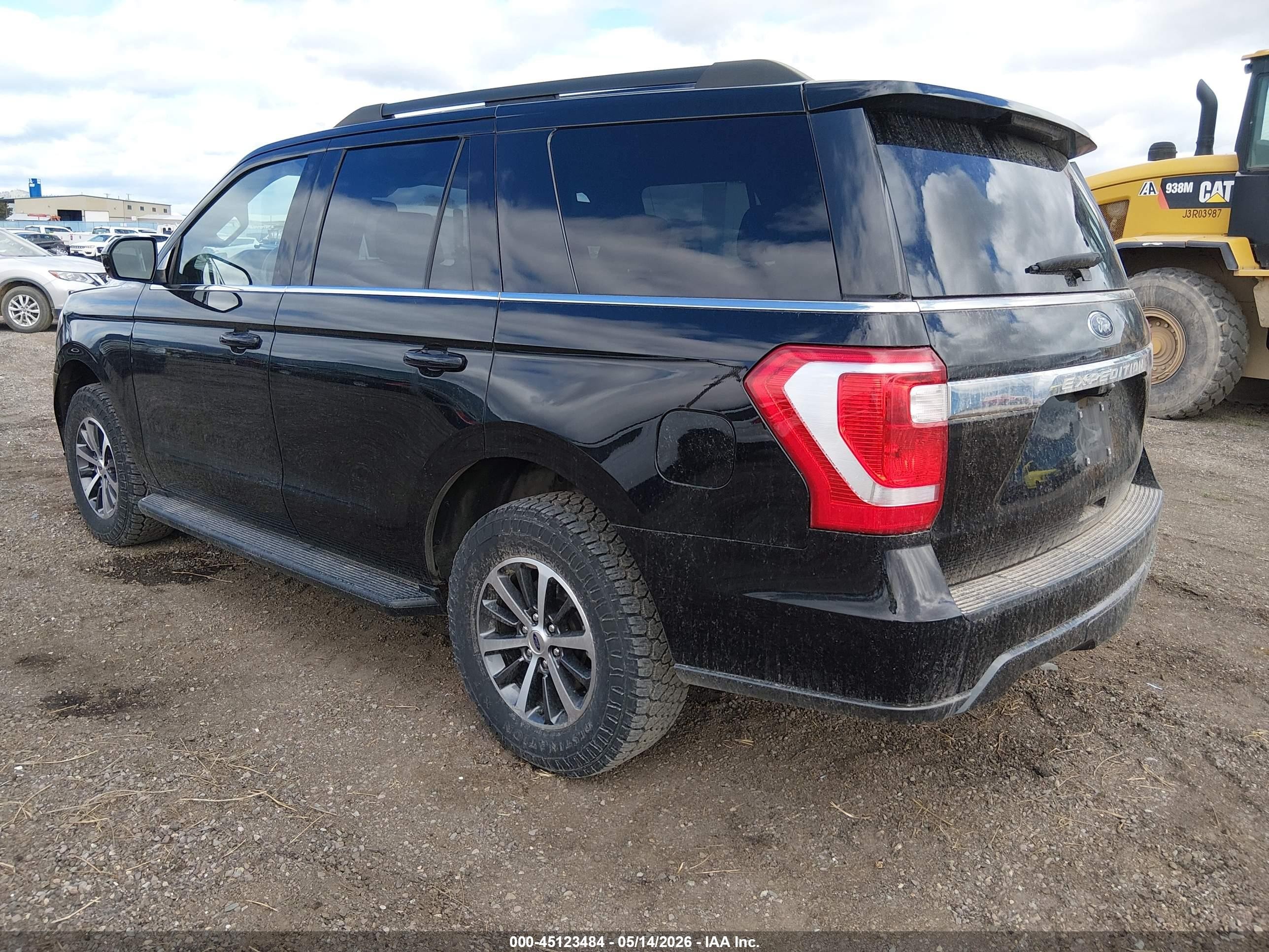 2020 Ford Expedition Xl Black vin: 1FMJU1GT0LEA81941