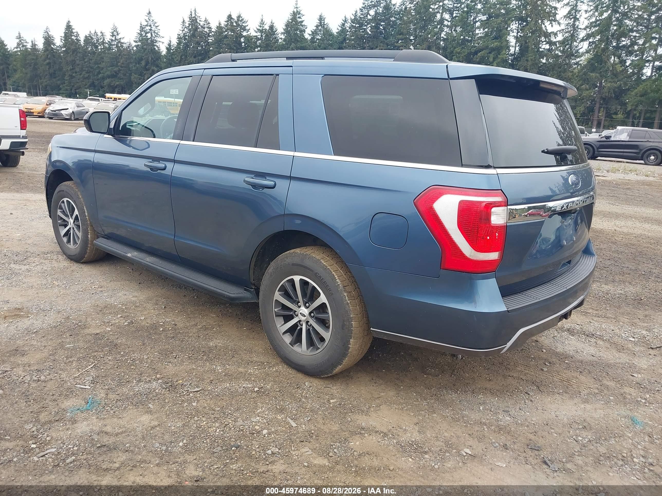 2020 Ford Expedition Xl Blue vin: 1FMJU1GT2LEA53350