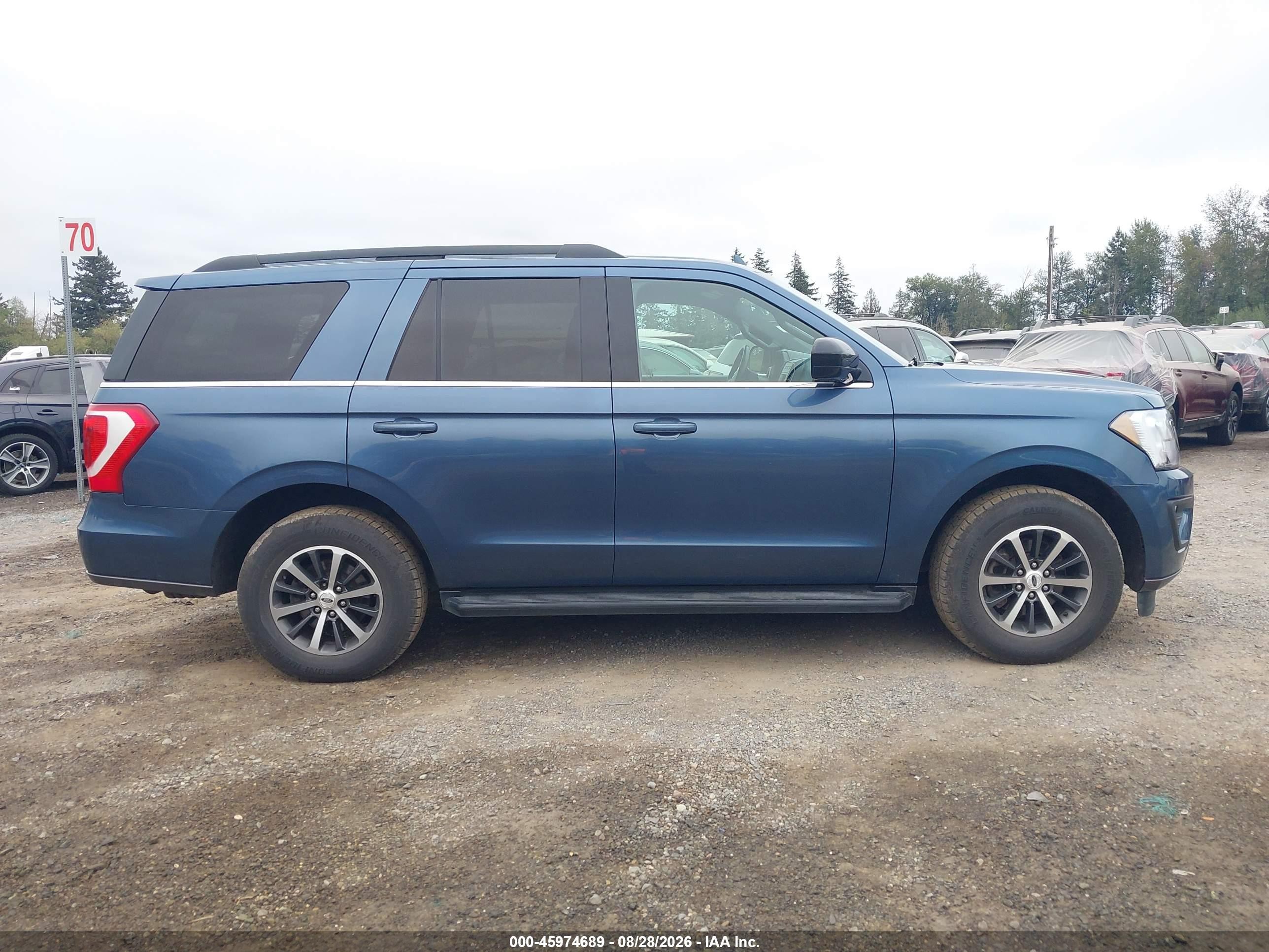 2020 Ford Expedition Xl Blue vin: 1FMJU1GT2LEA53350