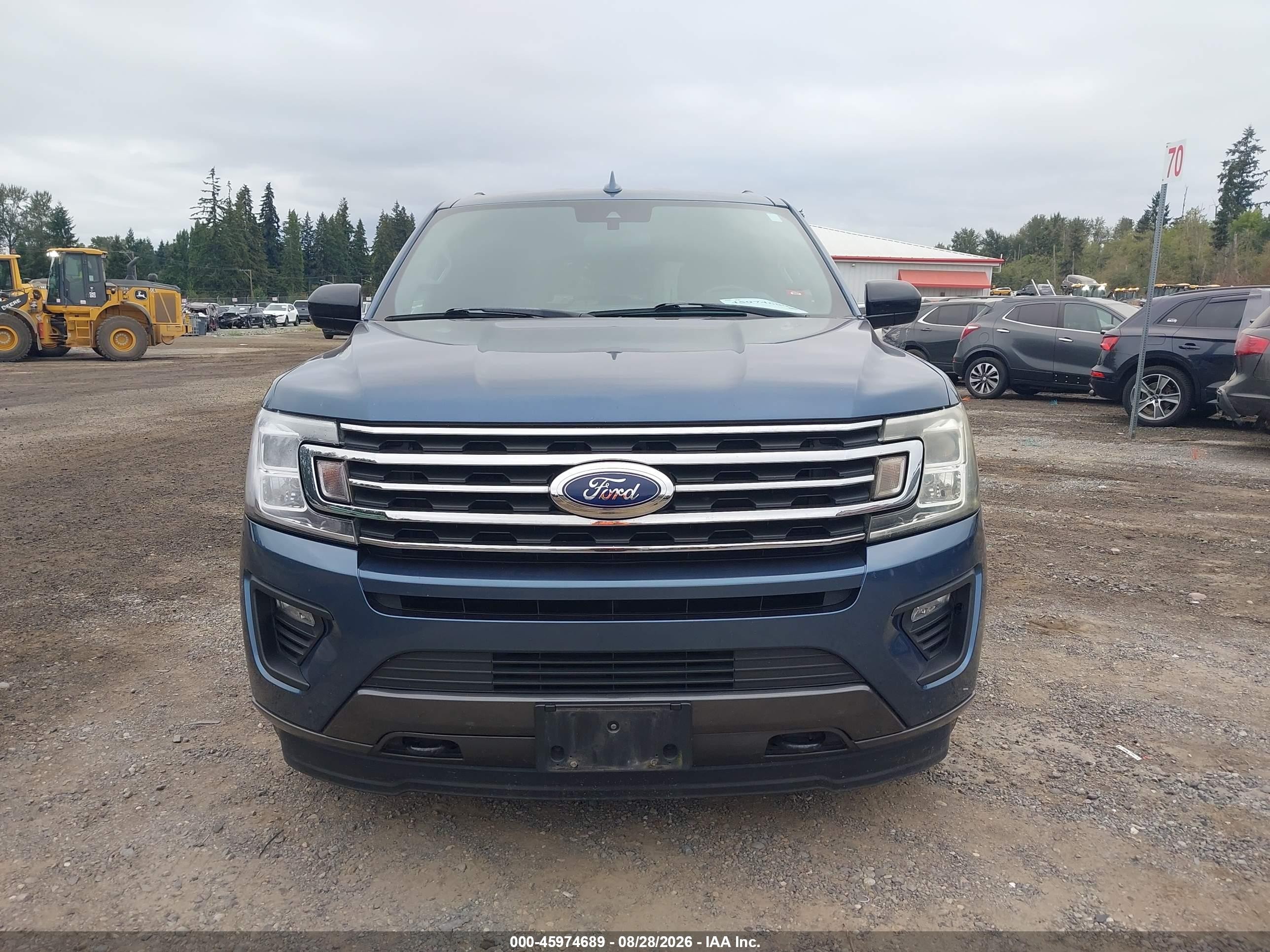 2020 Ford Expedition Xl Blue vin: 1FMJU1GT2LEA53350