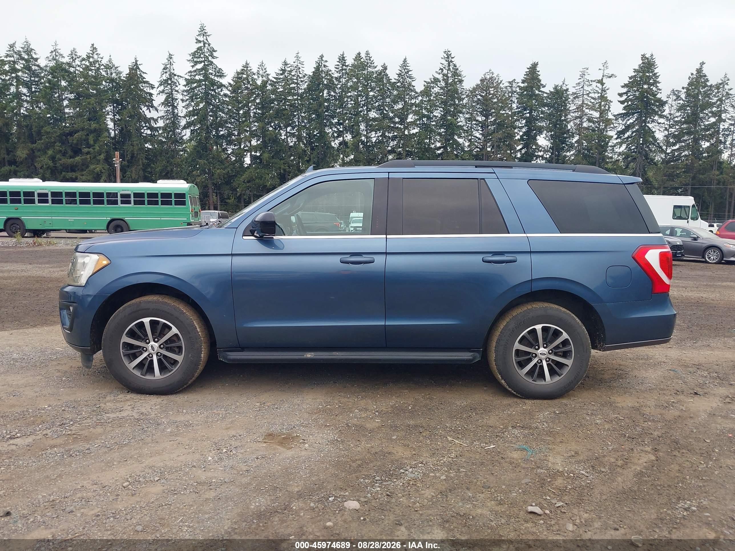 2020 Ford Expedition Xl Blue vin: 1FMJU1GT2LEA53350