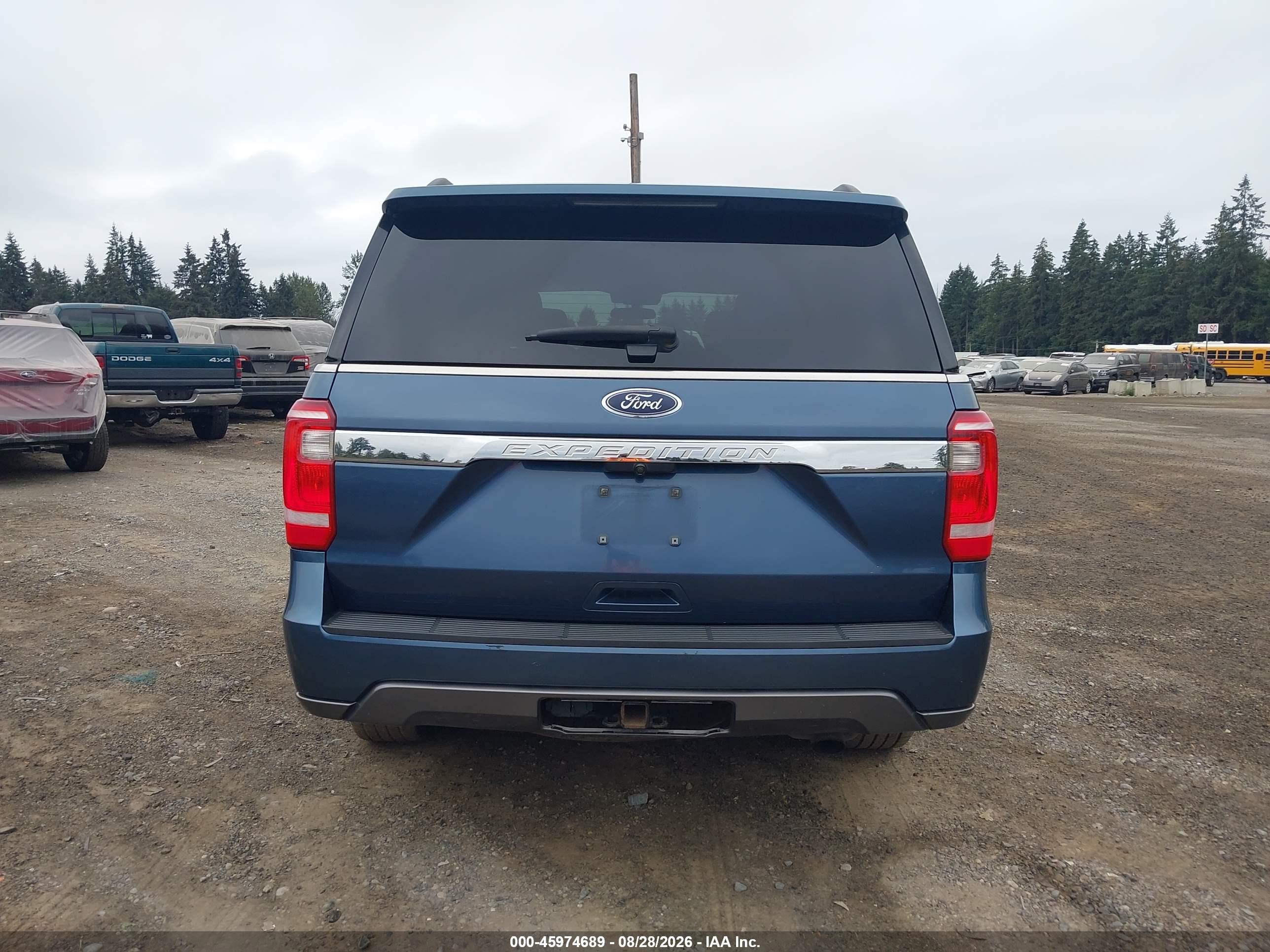 2020 Ford Expedition Xl Blue vin: 1FMJU1GT2LEA53350