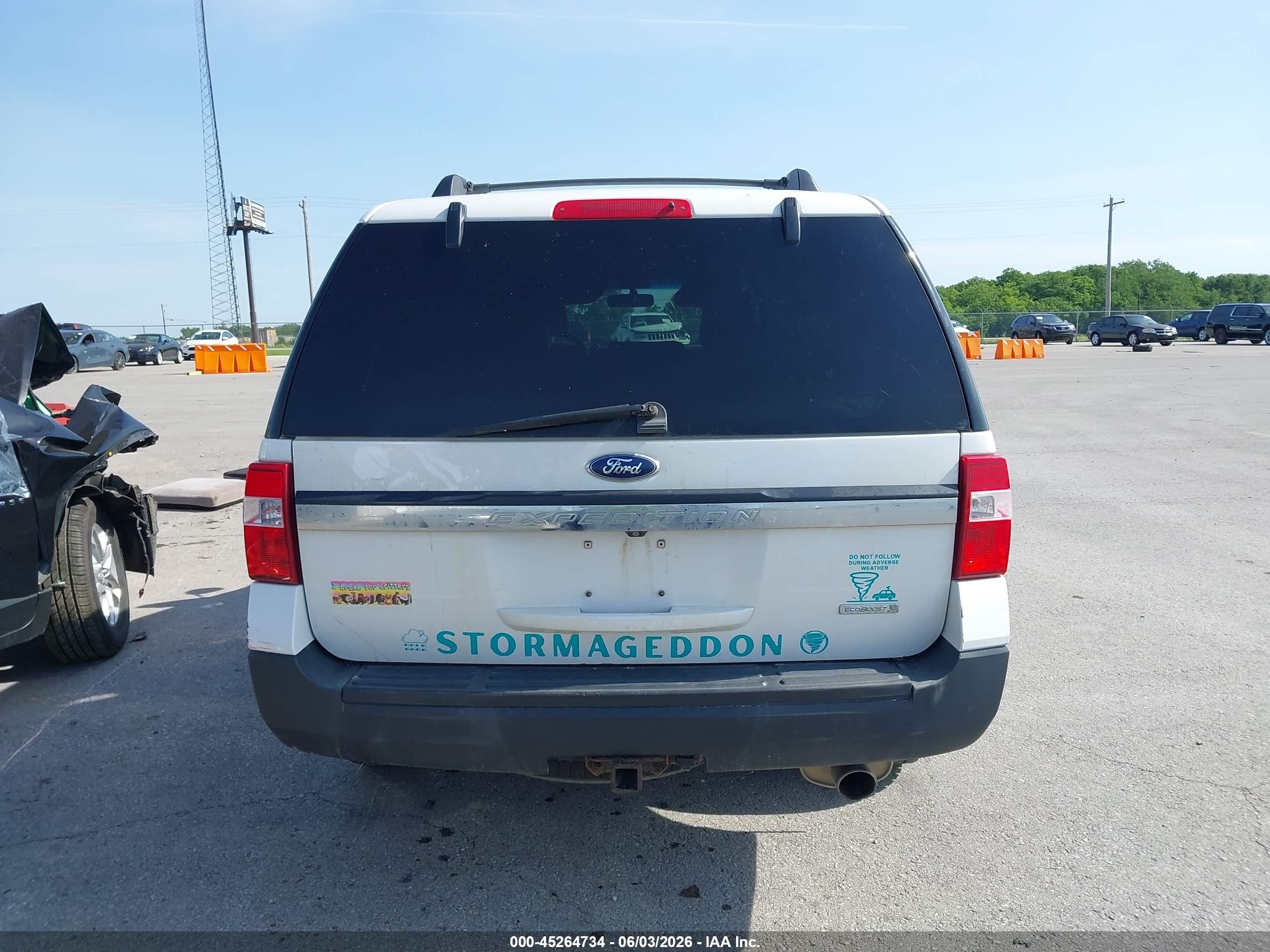 2015 Ford Expedition Xl White vin: 1FMJU1GT3FEF04130