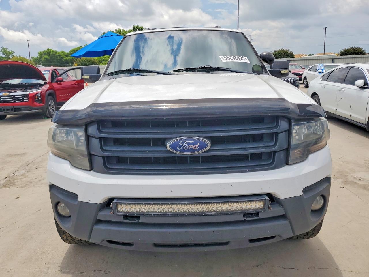 2015 Ford Expedition Xl White vin: 1FMJU1GT3FEF34194