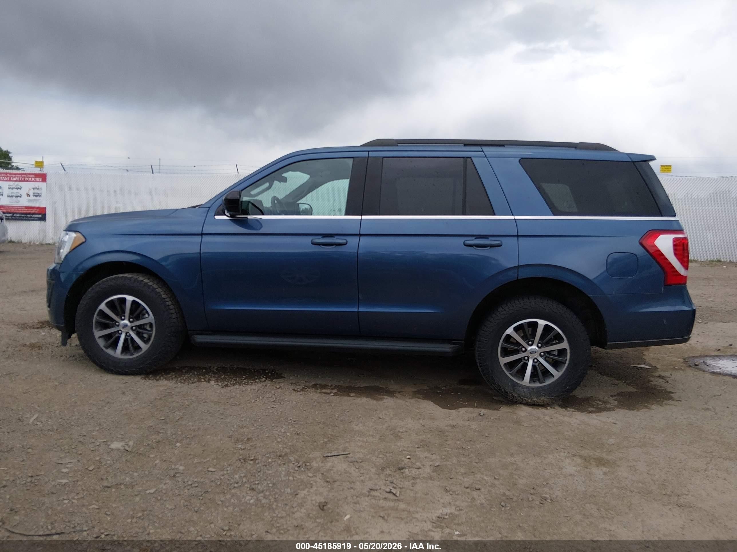 2020 Ford Expedition Xl Синий vin: 1FMJU1GT4LEA81943