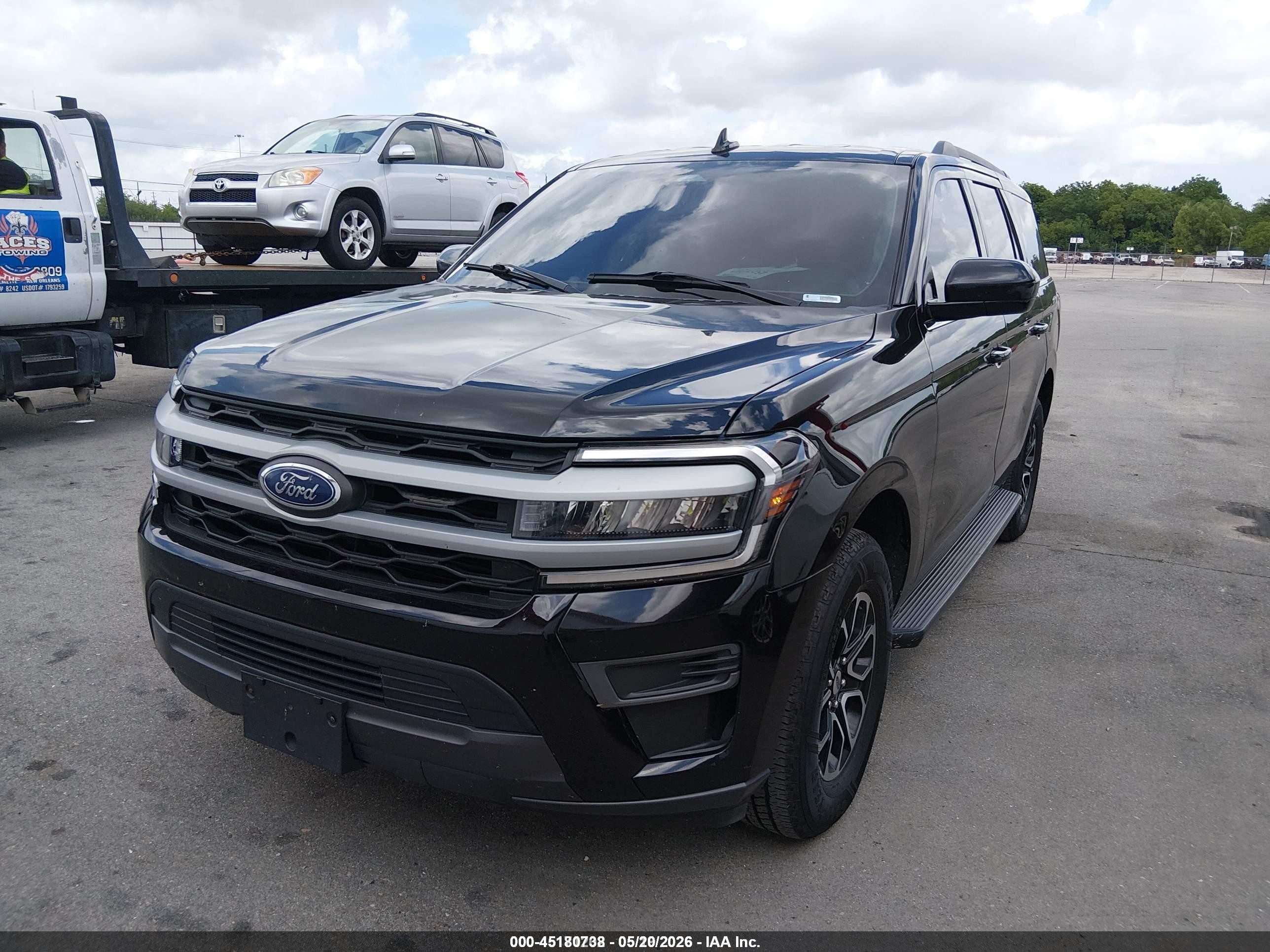 2022 Ford Expedition Xl Black vin: 1FMJU1GT4NEA30381