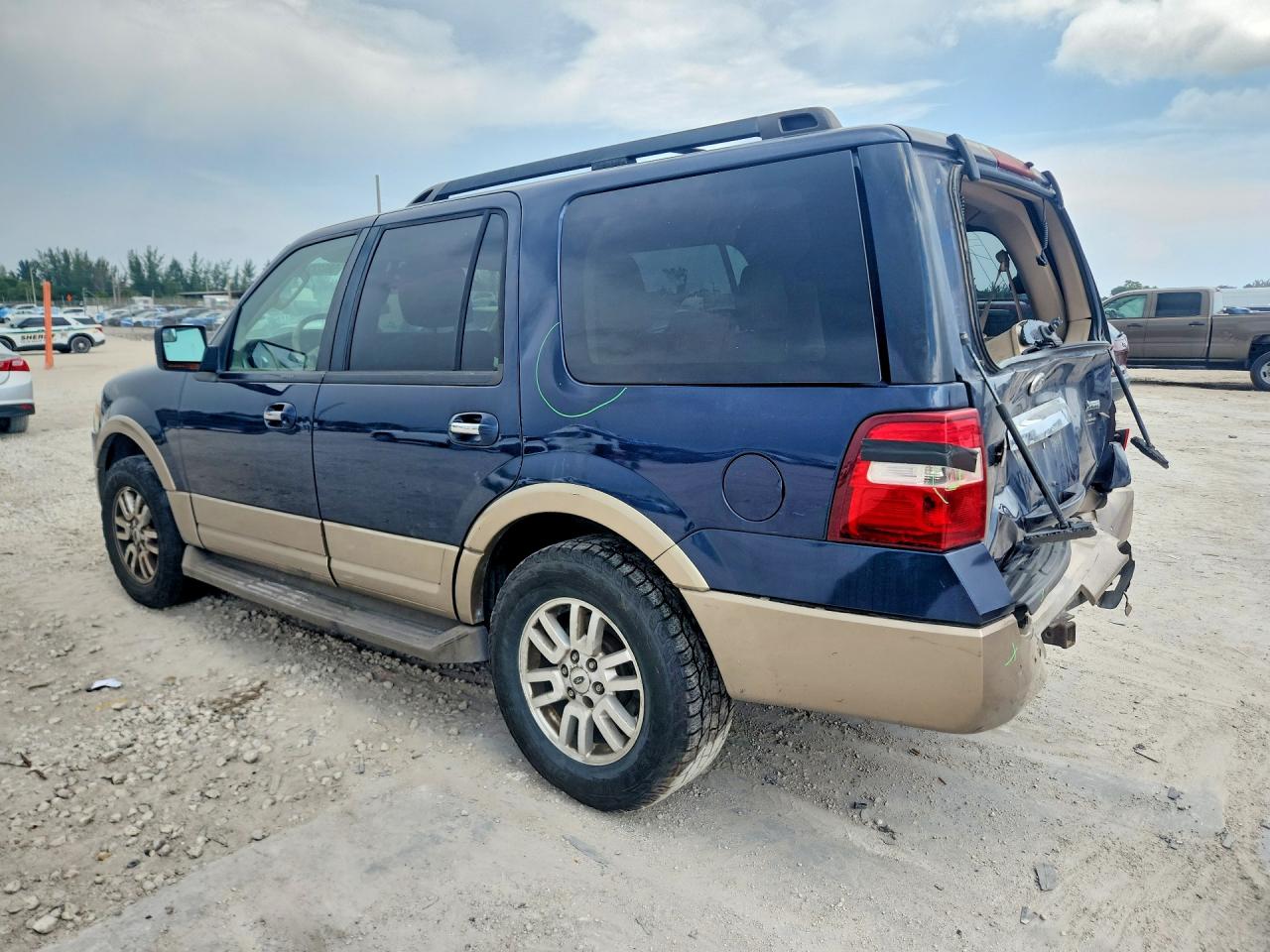 2013 Ford Expedition Xlt Blue vin: 1FMJU1H50DEF61320