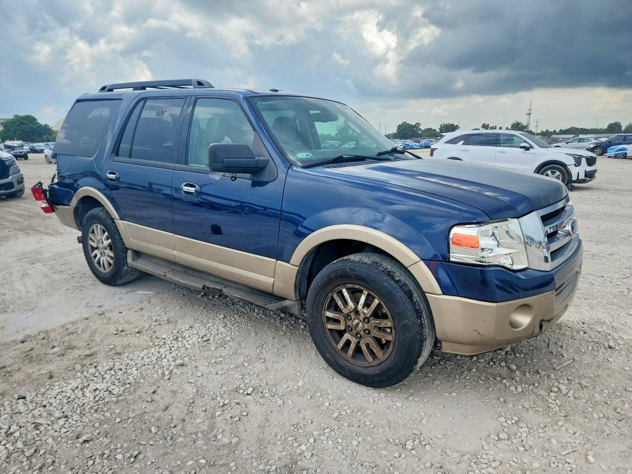 2013 Ford Expedition Xlt Blue vin: 1FMJU1H50DEF61320