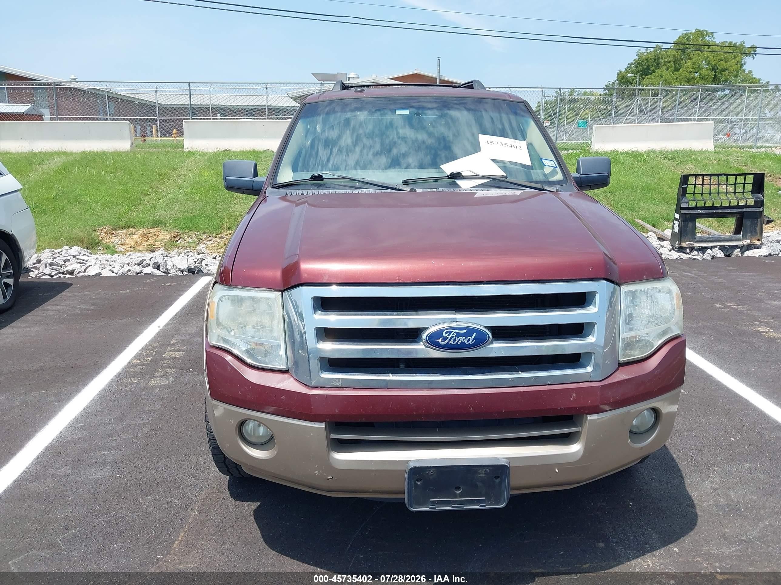 2012 Ford Expedition Xlt Red vin: 1FMJU1H51CEF21052