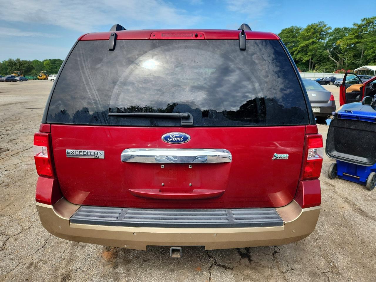 2014 Ford Expedition El Limited Red vin: 1FMJU1H51EEF21393