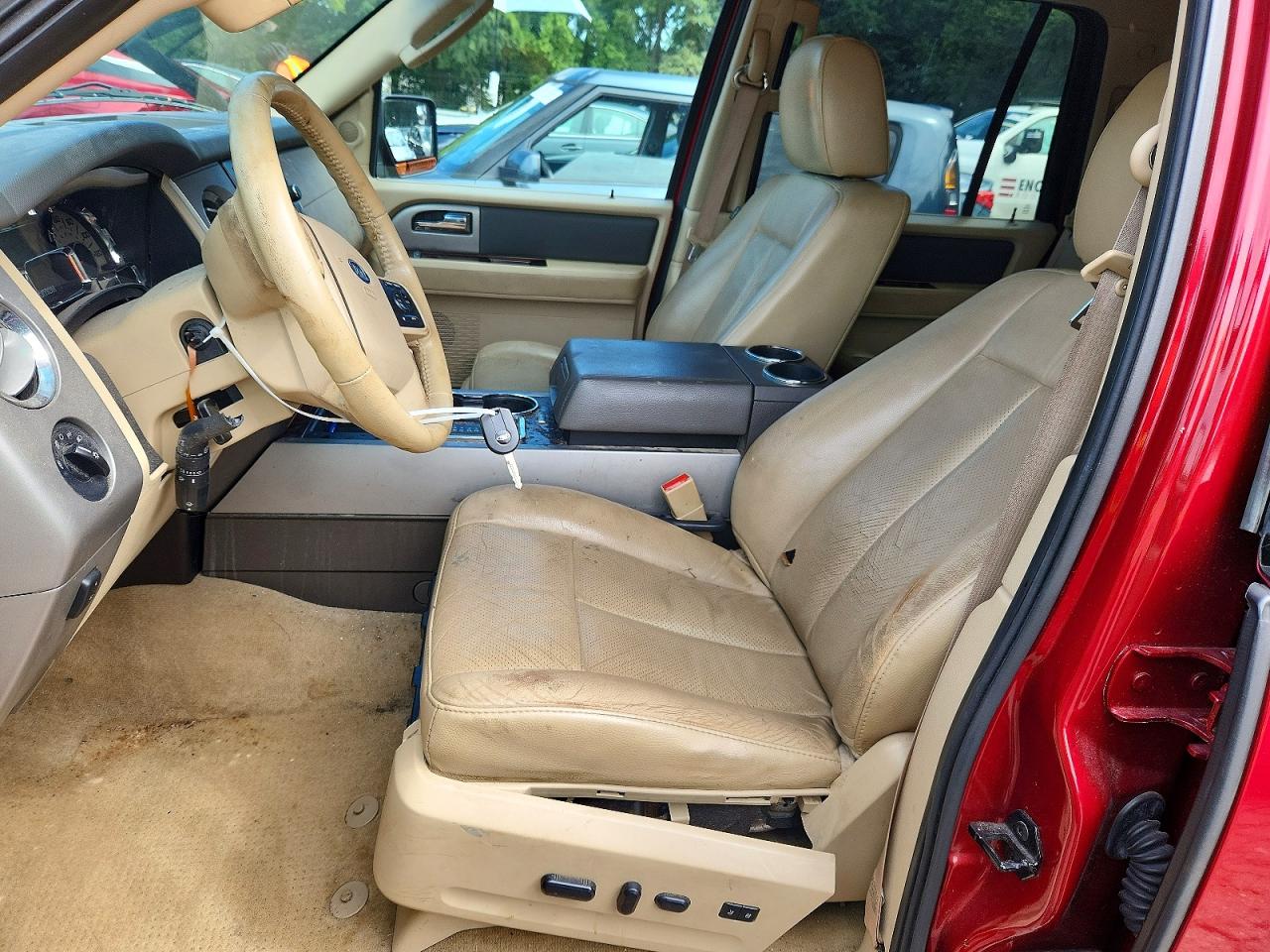 2014 Ford Expedition El Limited Red vin: 1FMJU1H51EEF21393
