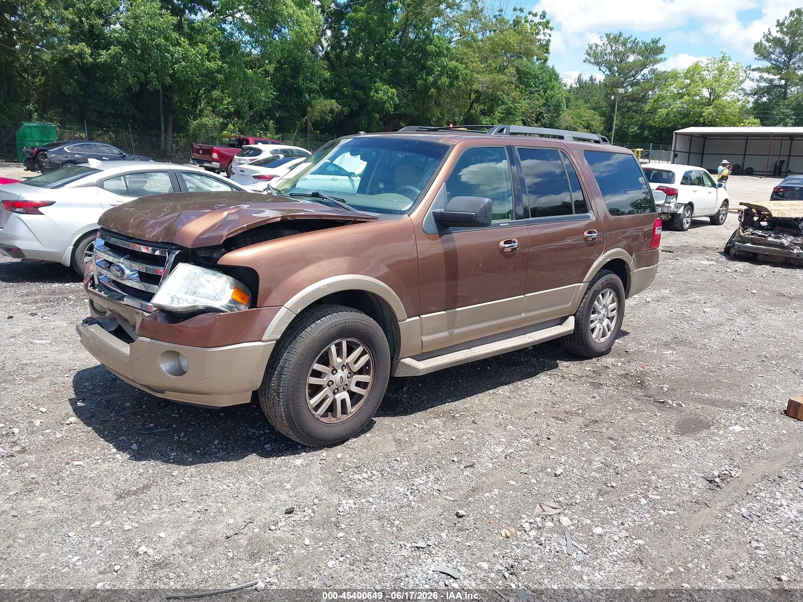 2012 Ford Expedition King Ranch/xlt Brown vin: 1FMJU1H52CEF29614