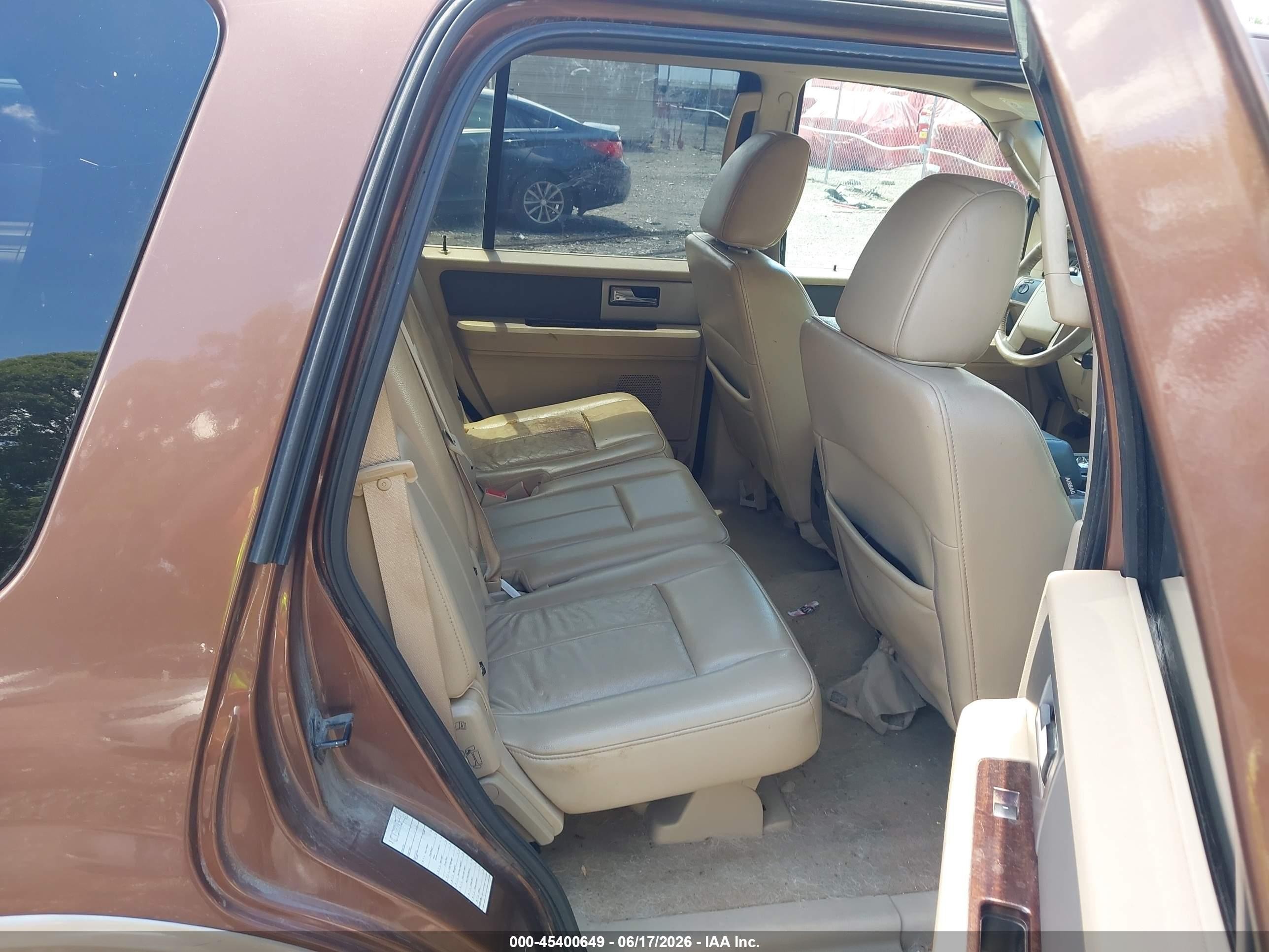 2012 Ford Expedition King Ranch/xlt Brown vin: 1FMJU1H52CEF29614