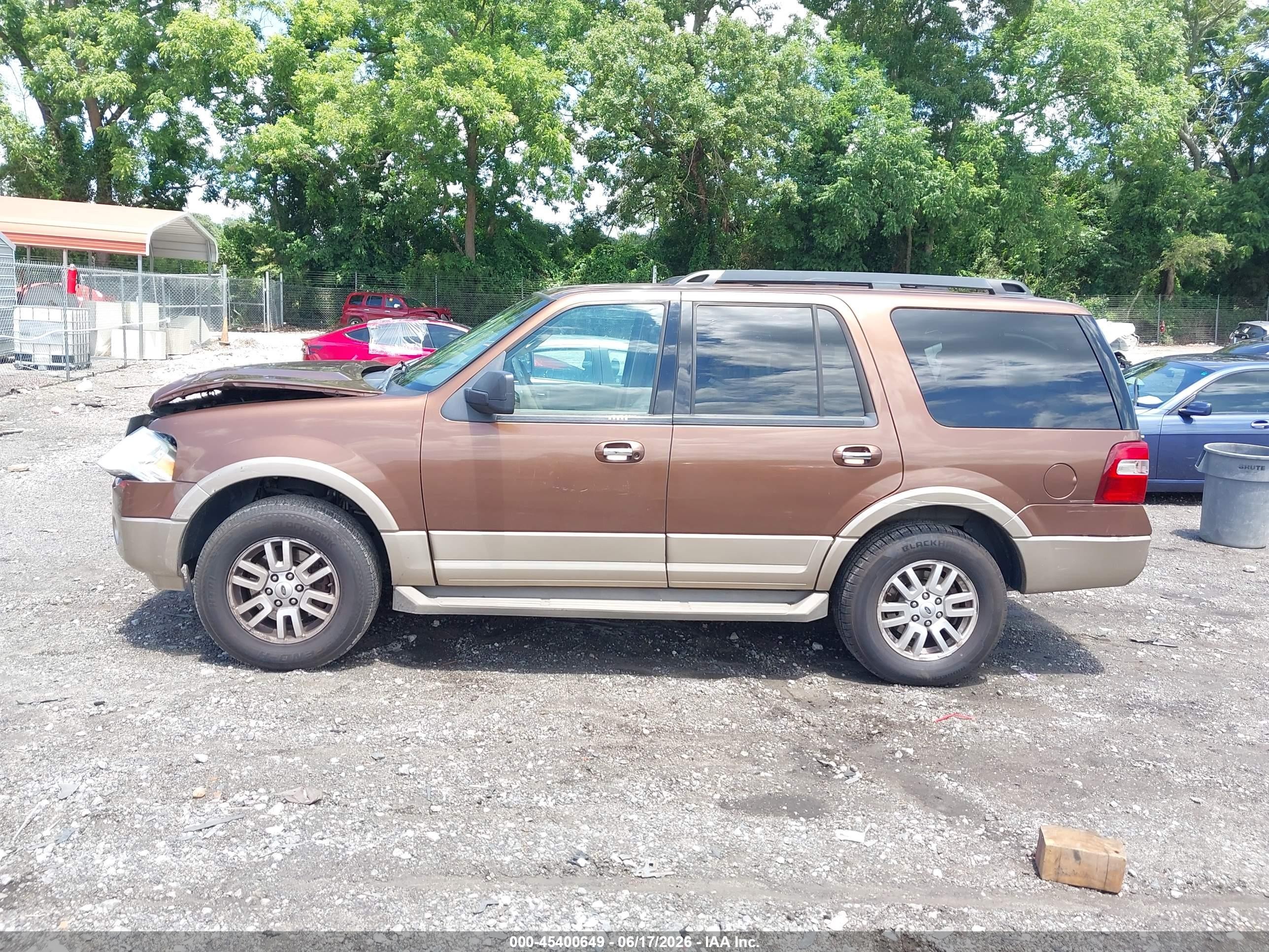 2012 Ford Expedition King Ranch/xlt Brown vin: 1FMJU1H52CEF29614