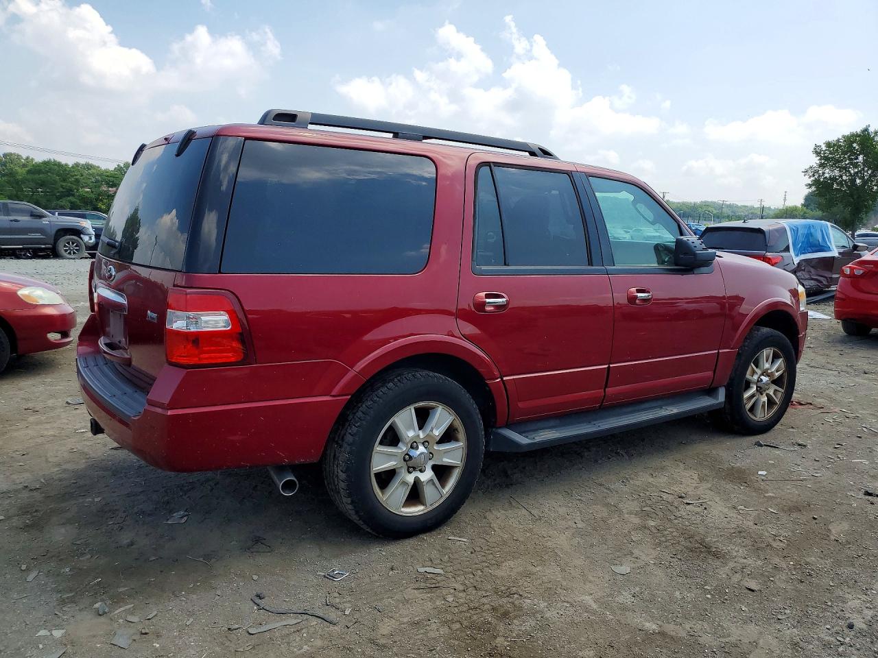 2013 Ford Expedition Xlt Burgundy vin: 1FMJU1H52DEF66793