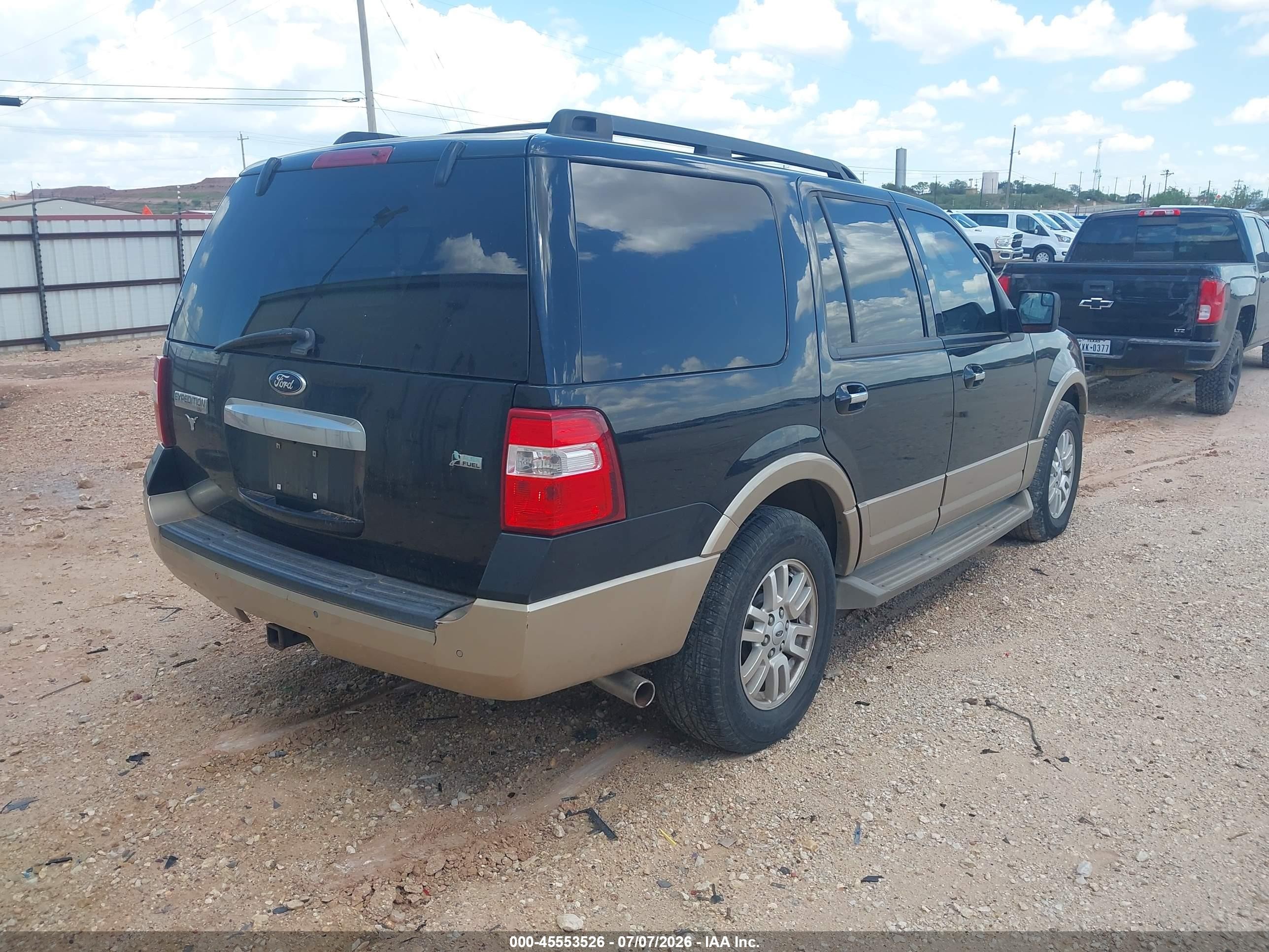 2012 Ford Expedition King Ranch/xlt Black vin: 1FMJU1H53CEF59320