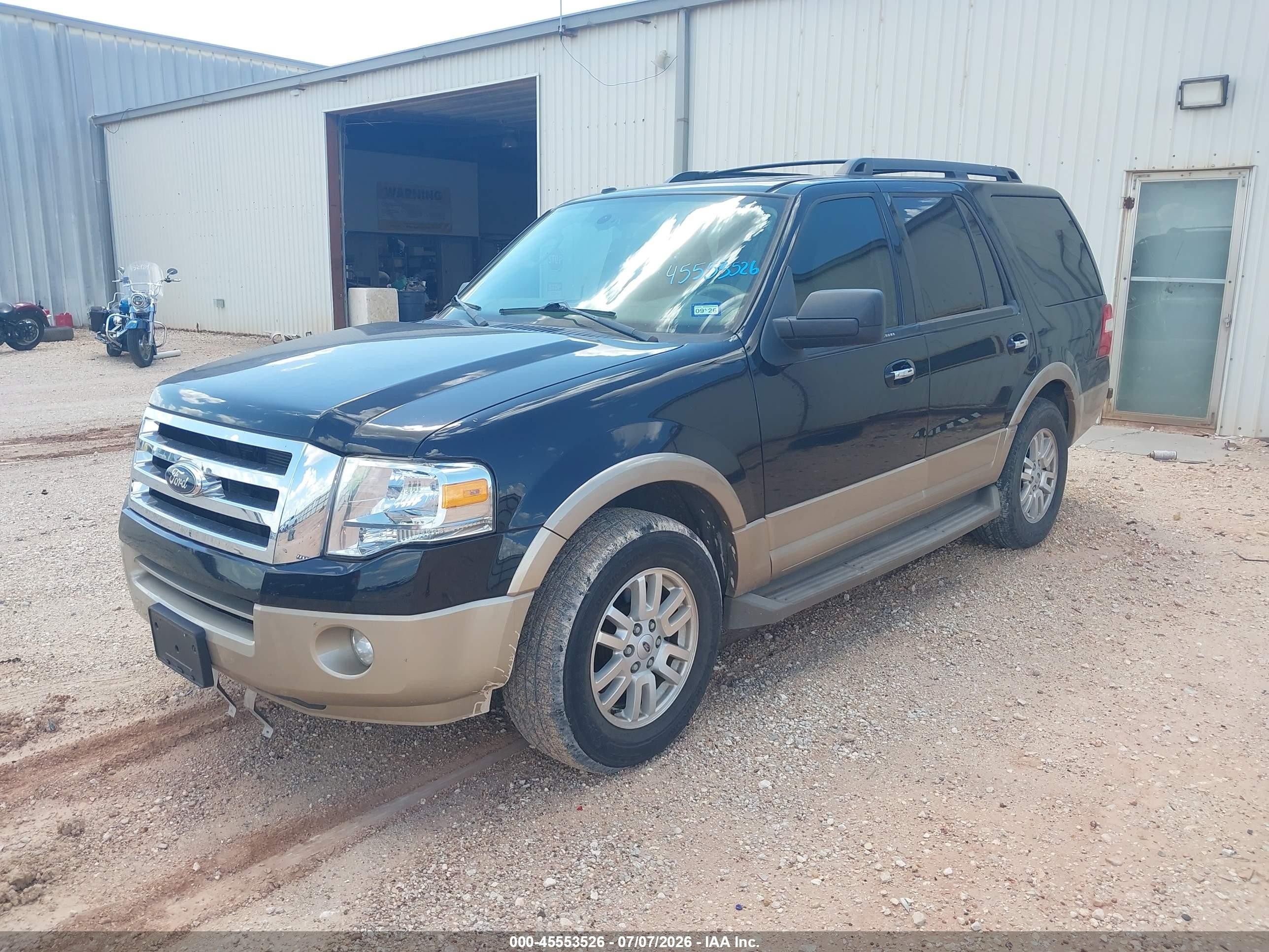 2012 Ford Expedition King Ranch/xlt Black vin: 1FMJU1H53CEF59320