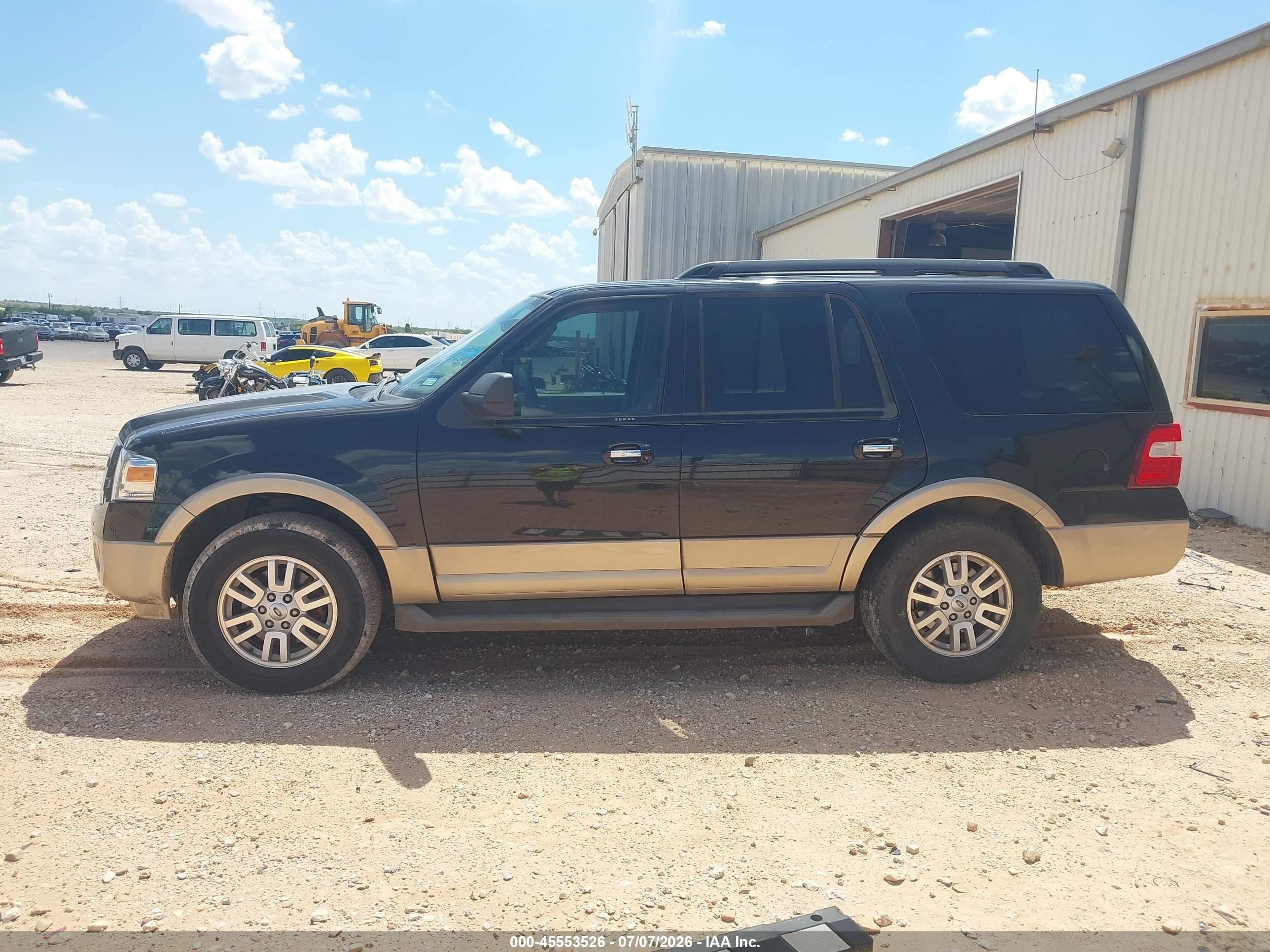 2012 Ford Expedition King Ranch/xlt Black vin: 1FMJU1H53CEF59320
