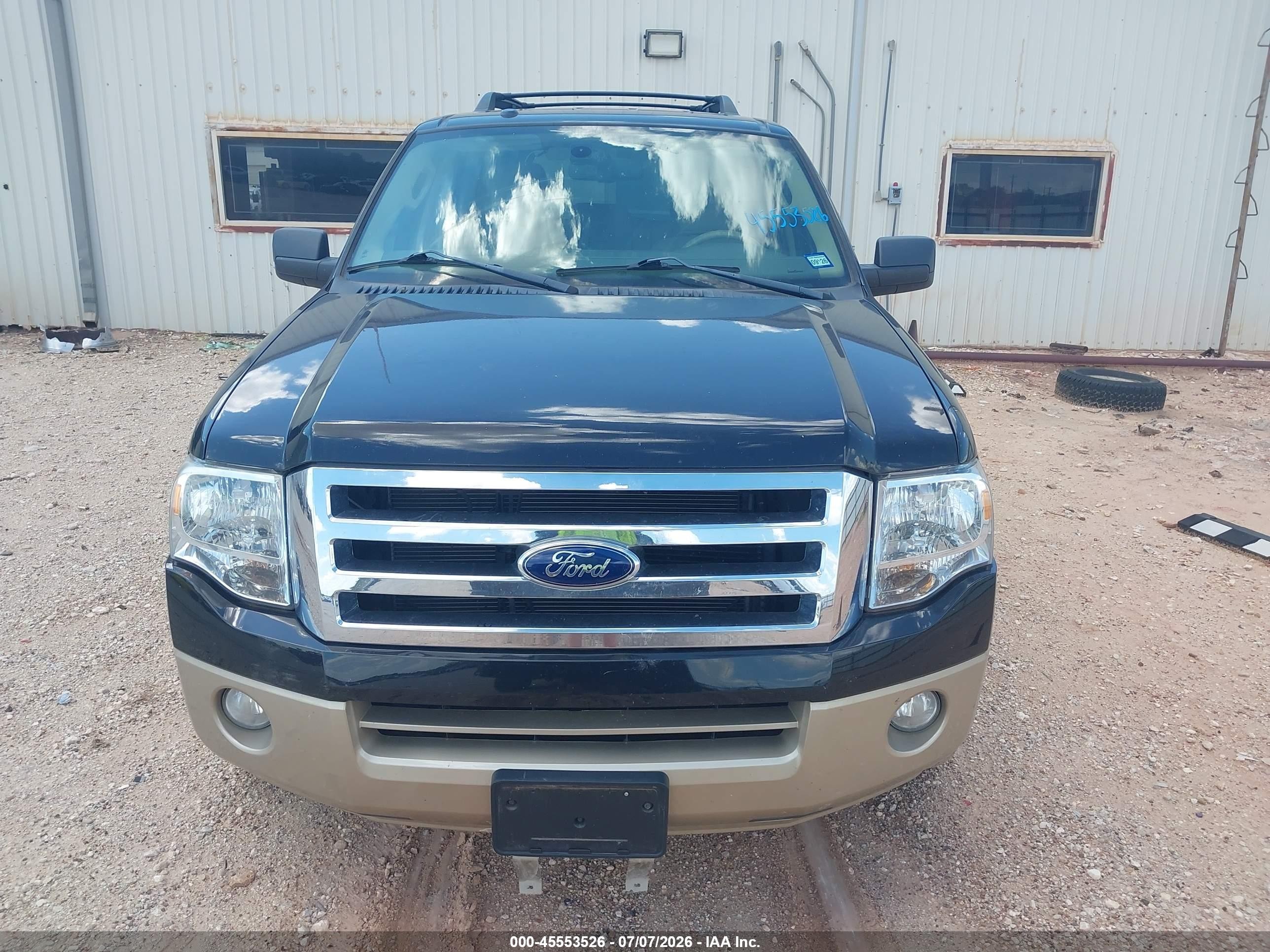 2012 Ford Expedition King Ranch/xlt Black vin: 1FMJU1H53CEF59320