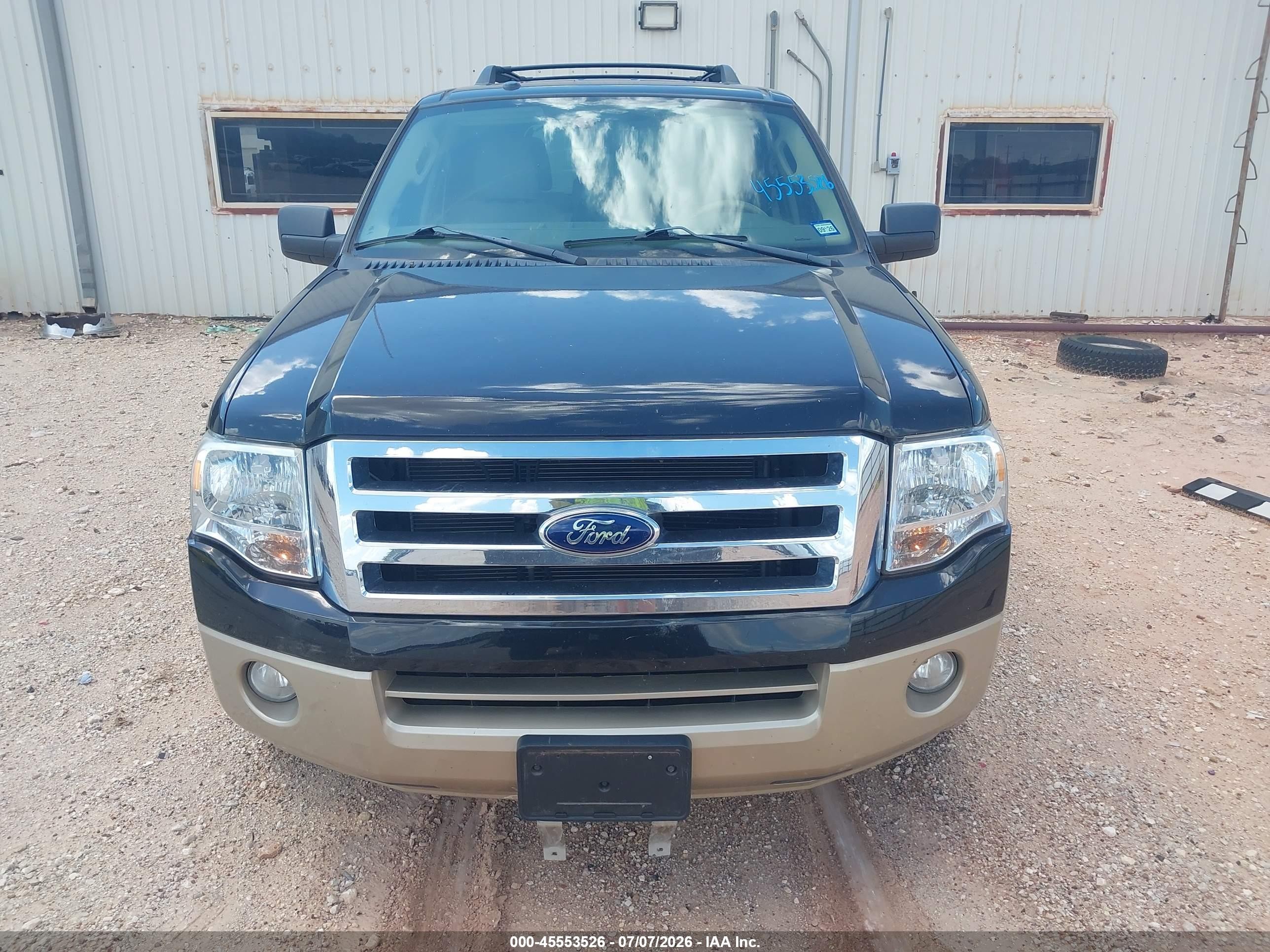 2012 Ford Expedition King Ranch/xlt Black vin: 1FMJU1H53CEF59320