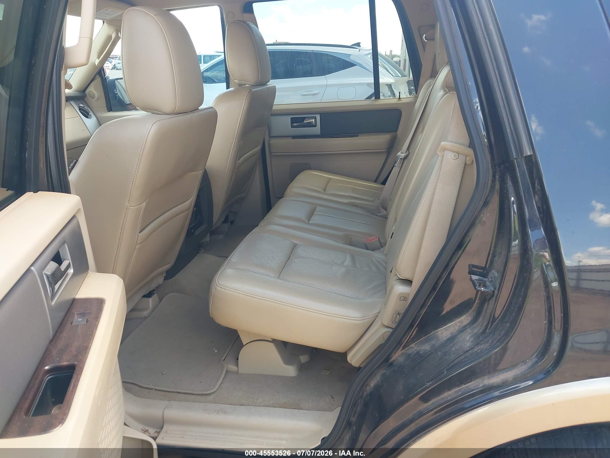 2012 Ford Expedition King Ranch/xlt Black vin: 1FMJU1H53CEF59320