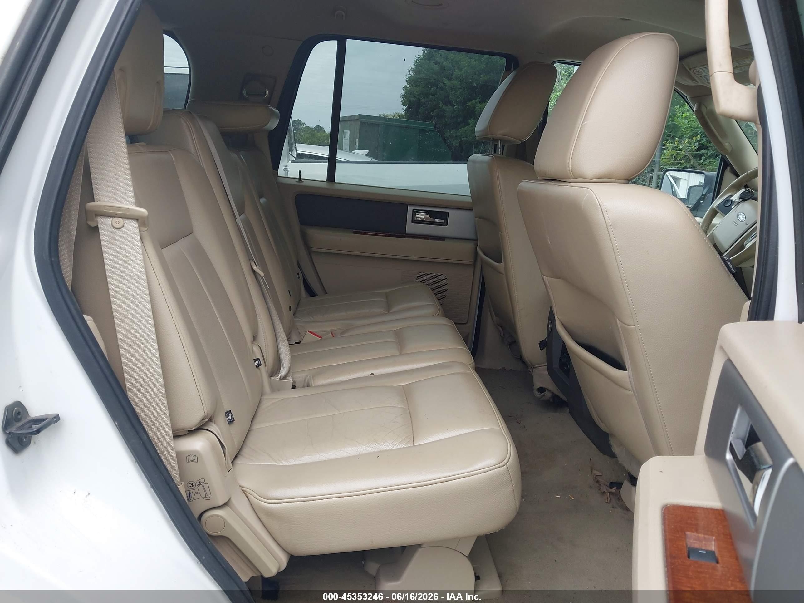 2010 Ford Expedition Eddie Bauer/king Ranch White vin: 1FMJU1H54AEA76612