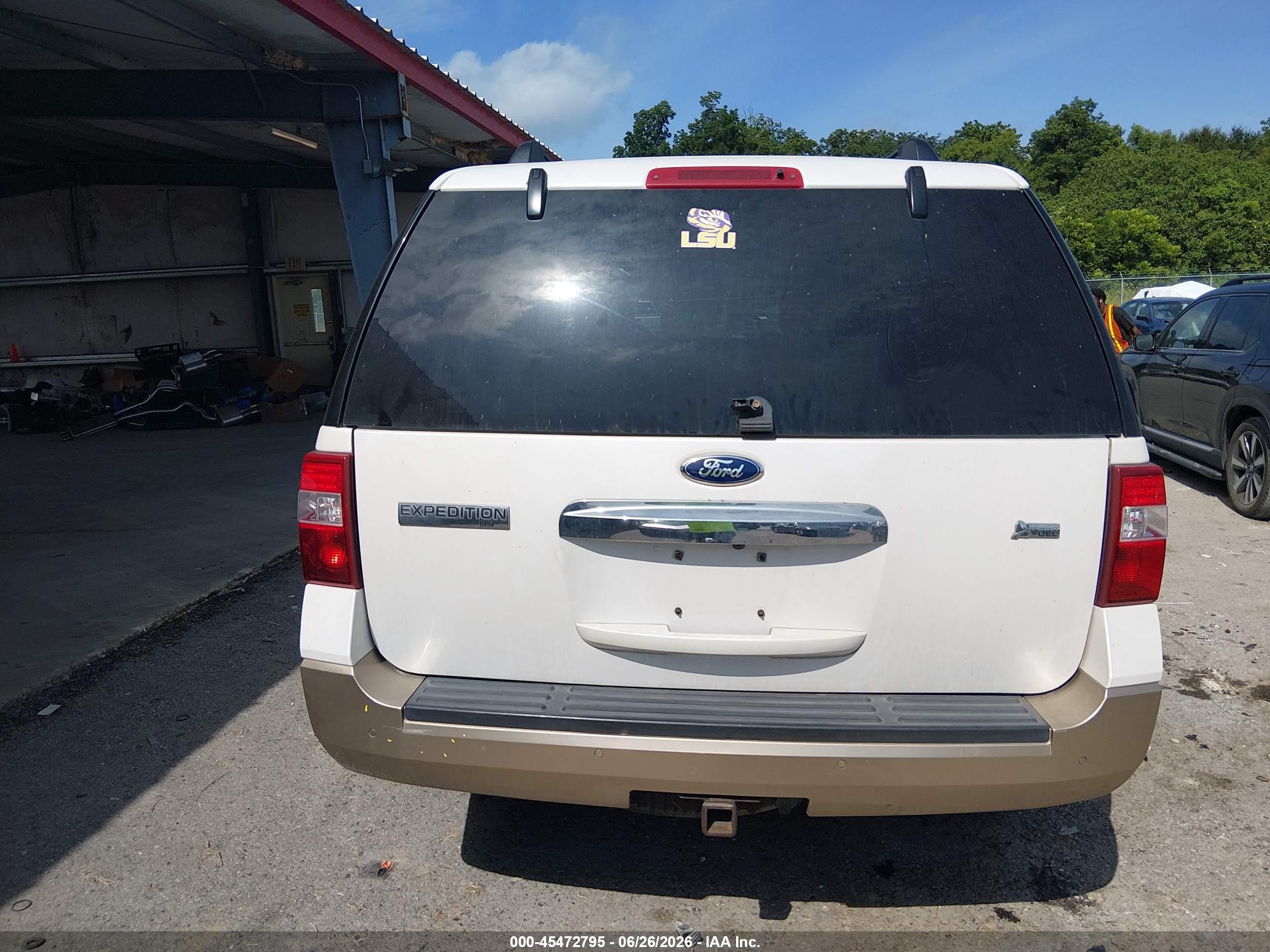 2012 Ford Expedition King Ranch/xlt White vin: 1FMJU1H54CEF09526