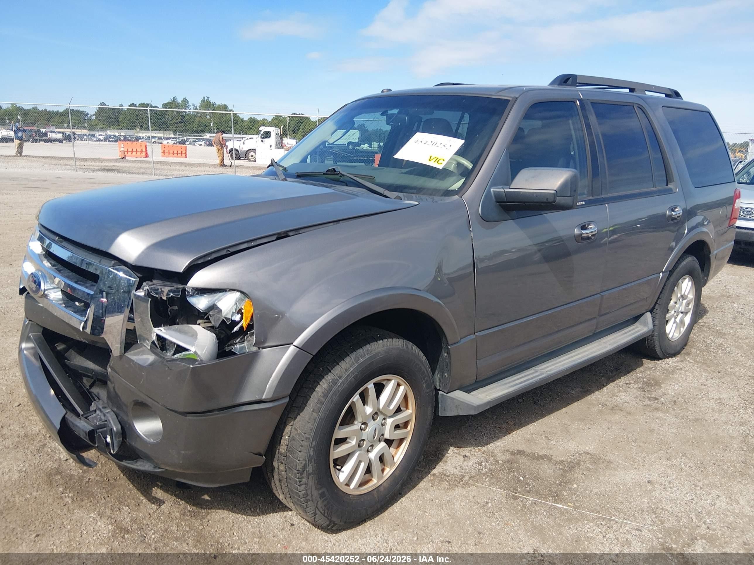 2014 Ford Expedition Xlt Gray vin: 1FMJU1H54EEF26328