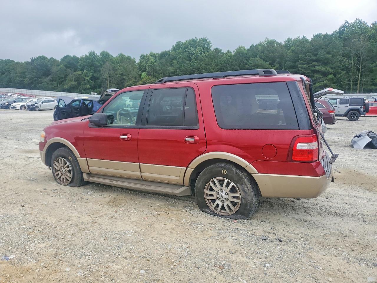 2014 Ford Expedition Xlt Red vin: 1FMJU1H54EEF51018