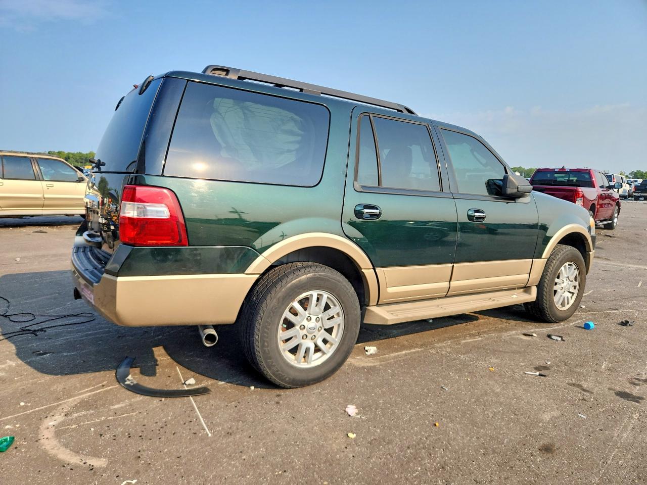2012 Ford Expedition Xlt Green vin: 1FMJU1H55CEF63966