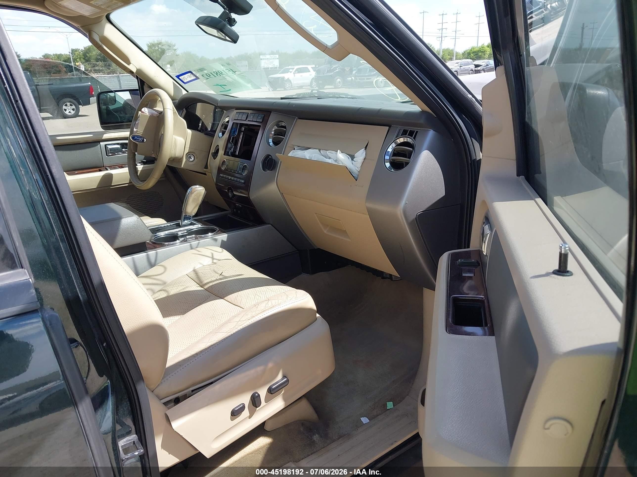 2013 Ford Expedition Xlt Green vin: 1FMJU1H55DEF42973