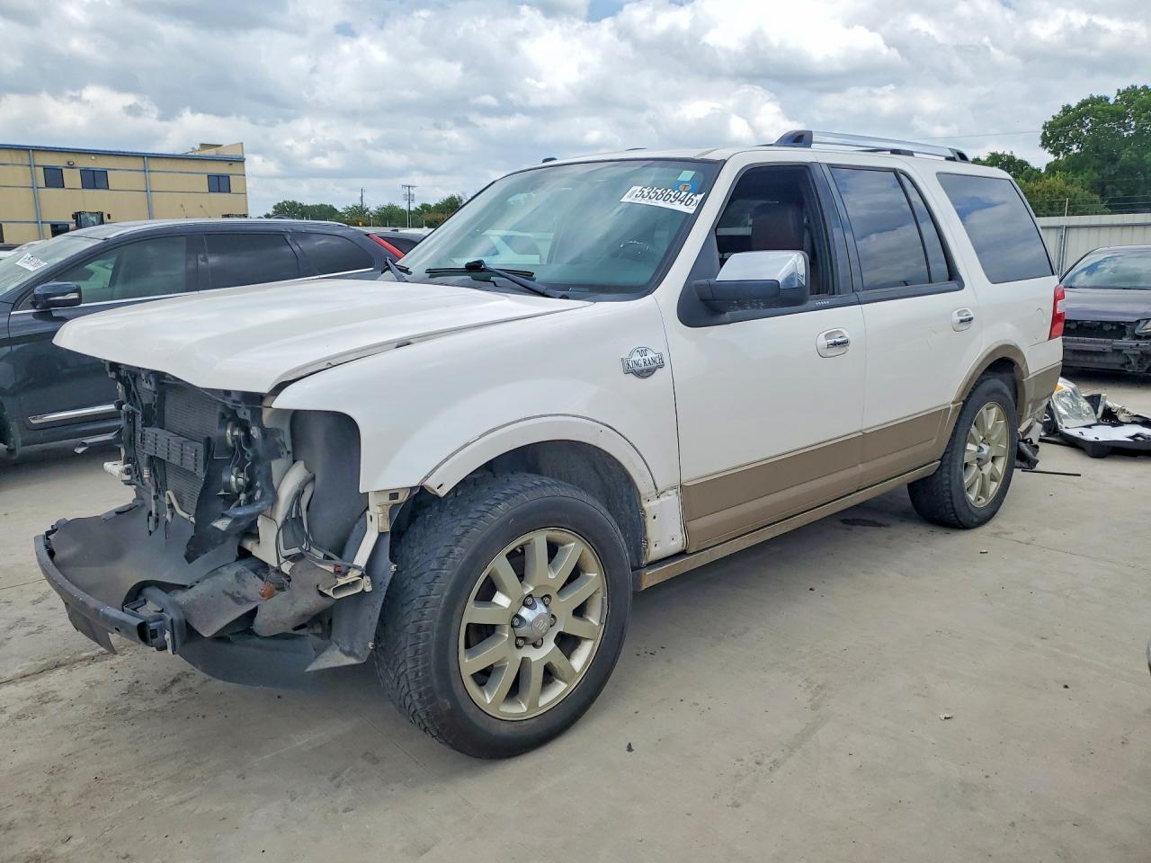 2013 Ford Expedition Xlt Белый vin: 1FMJU1H55DEF66240