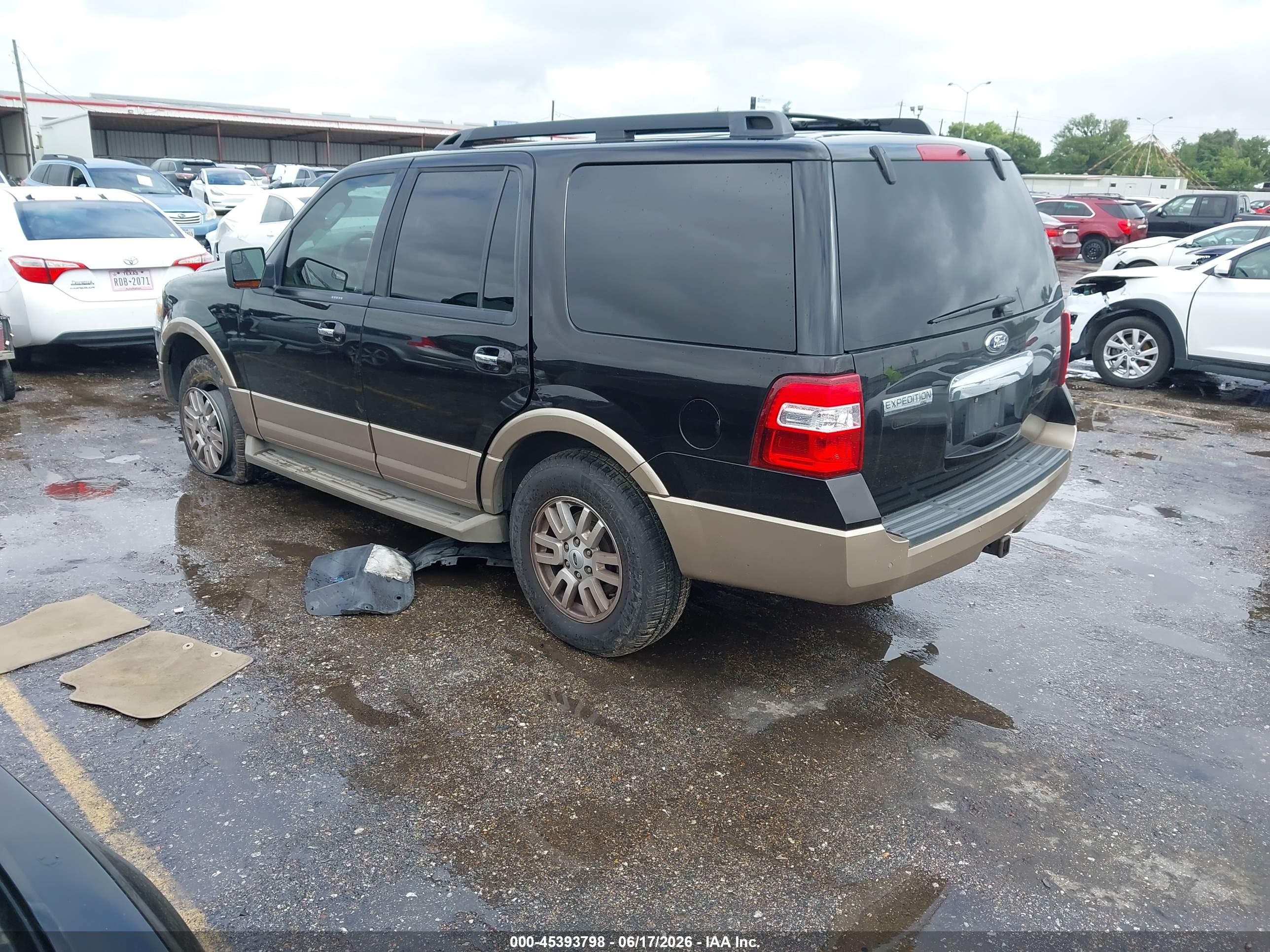 2014 Ford Expedition Xlt Black vin: 1FMJU1H55EEF06718