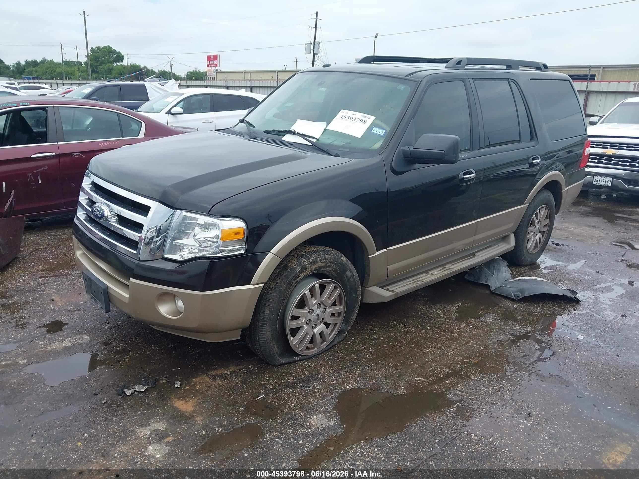 2014 Ford Expedition Xlt Black vin: 1FMJU1H55EEF06718