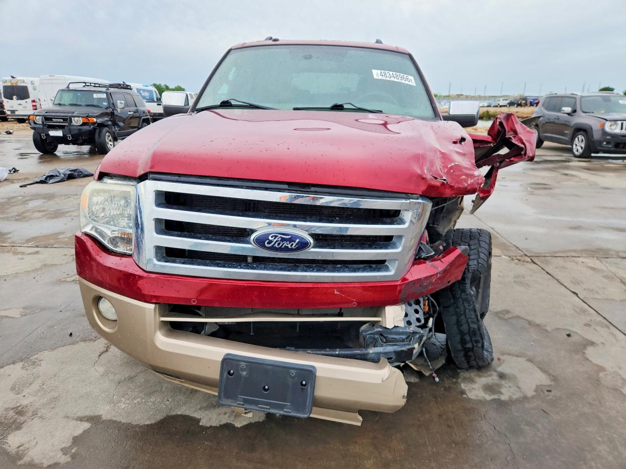 2014 Ford Expedition Xlt Красный vin: 1FMJU1H55EEF10655