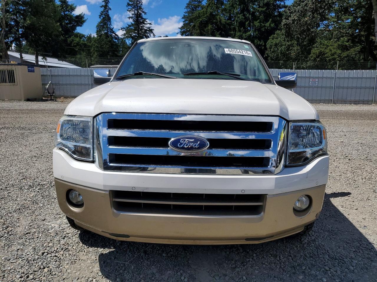2014 Ford Expedition Xlt White vin: 1FMJU1H56EEF01978