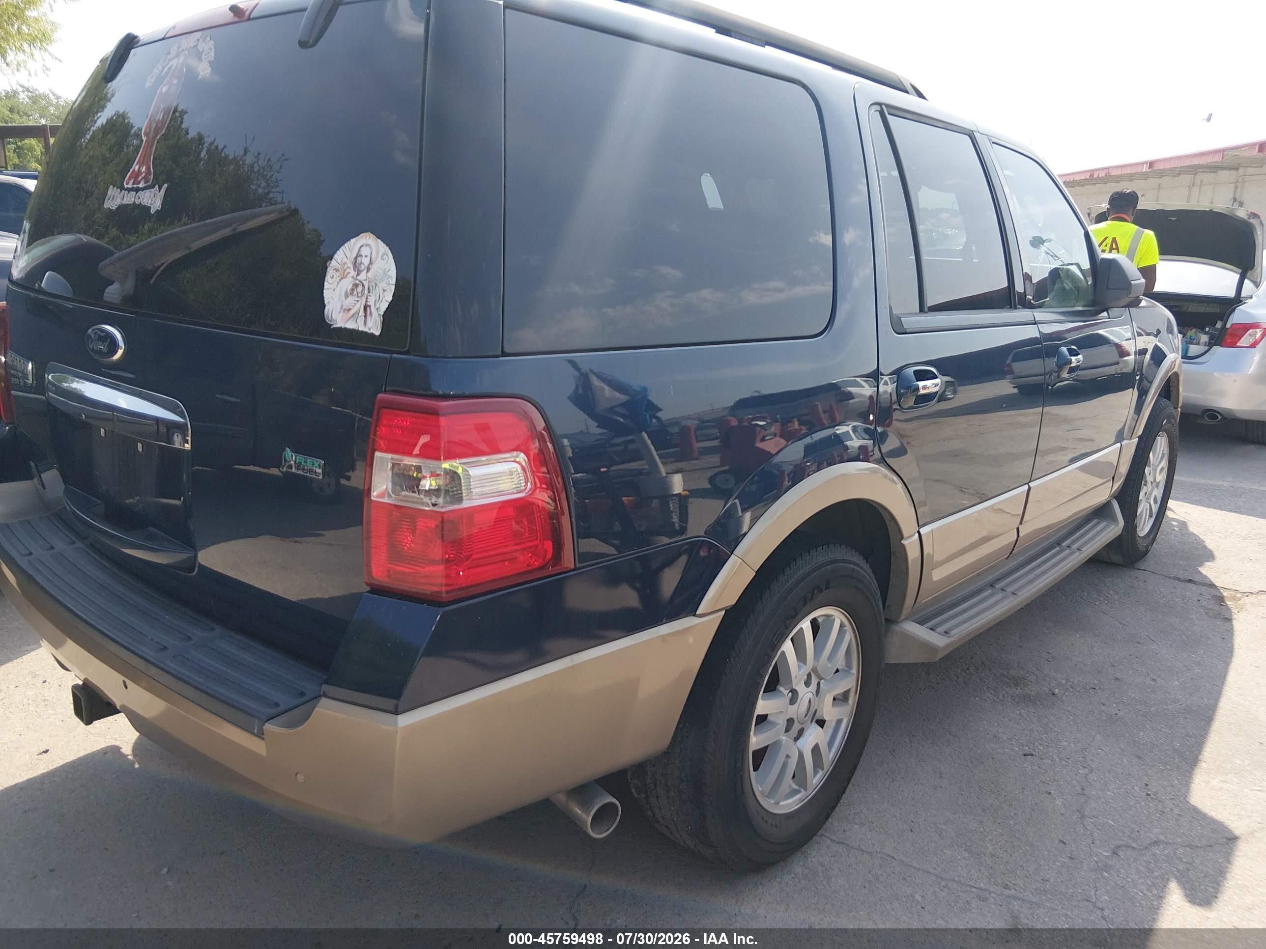 2014 Ford Expedition Xlt Синий vin: 1FMJU1H57EEF22970