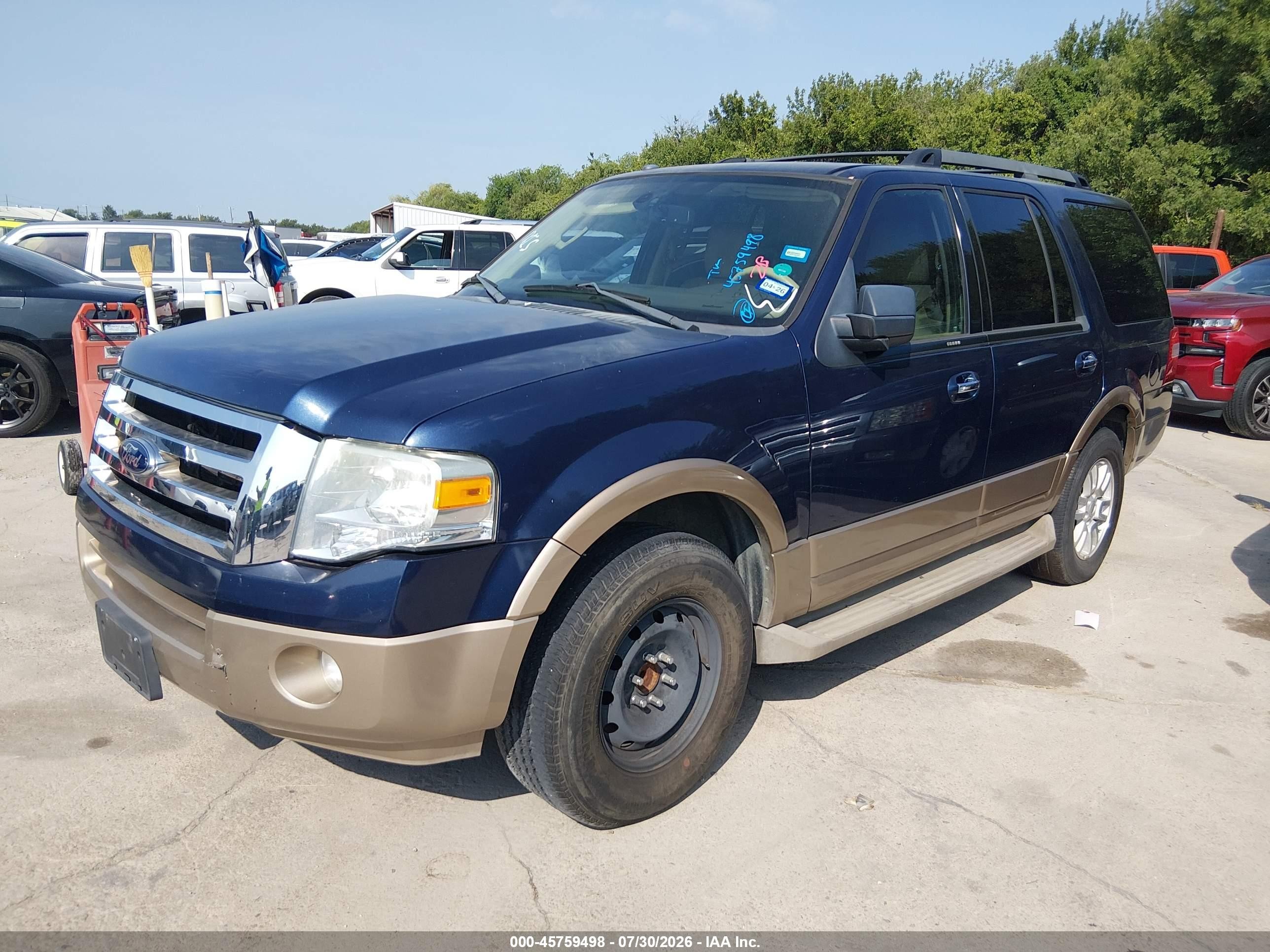2014 Ford Expedition Xlt Синий vin: 1FMJU1H57EEF22970