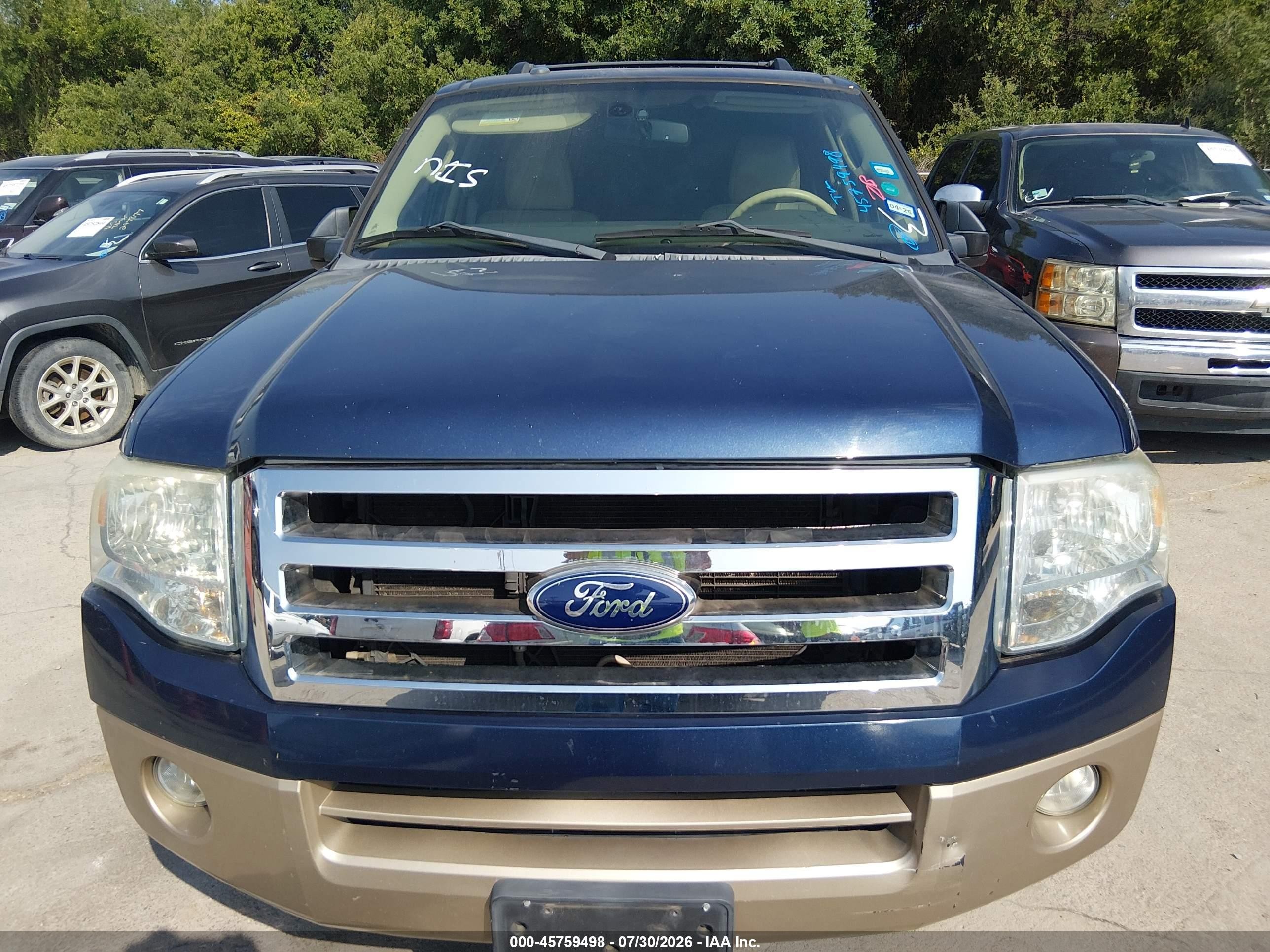 2014 Ford Expedition Xlt Синий vin: 1FMJU1H57EEF22970