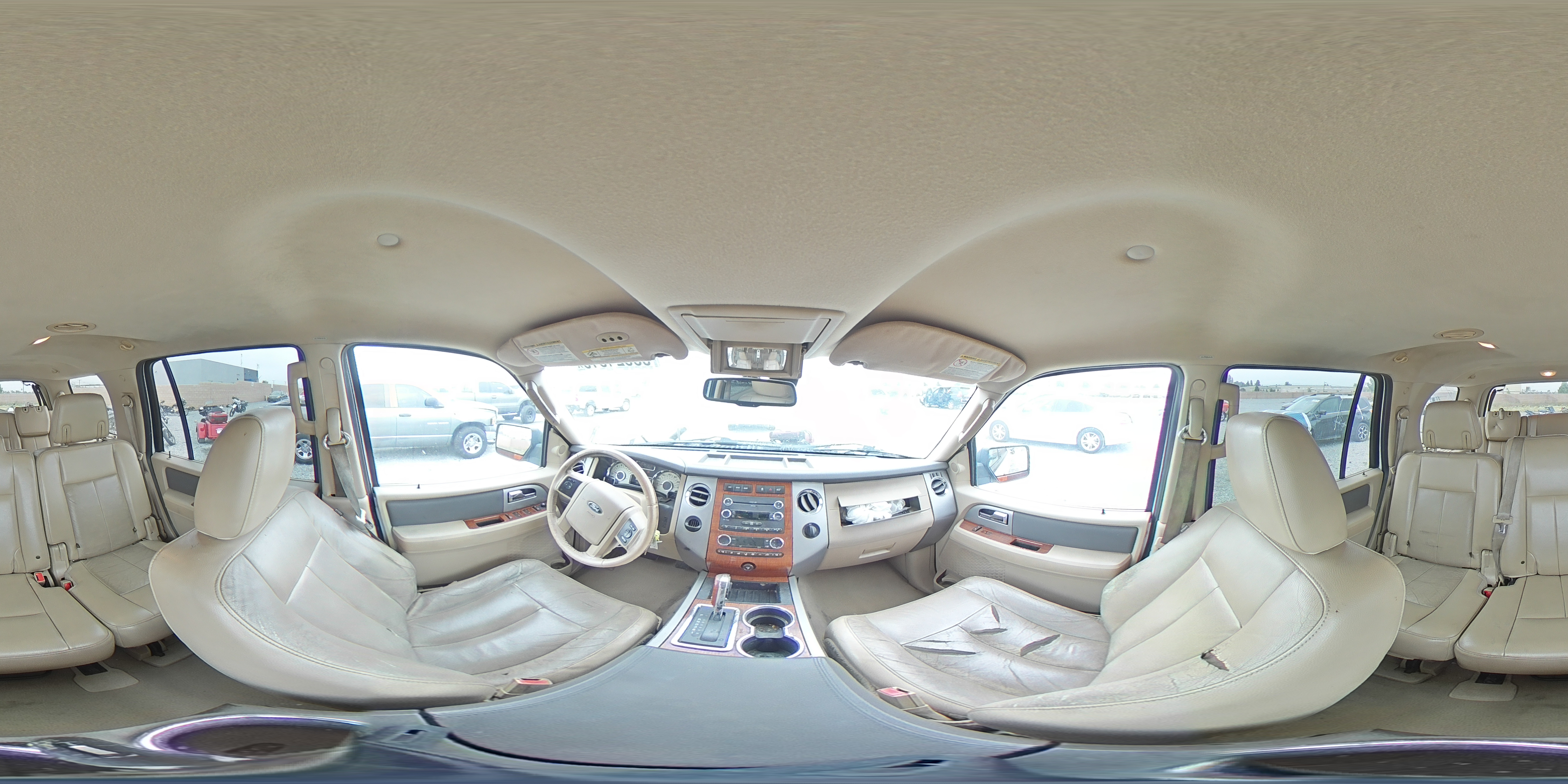 2010 Ford Expedition Eddie Bauer White vin: 1FMJU1H58AEB21521