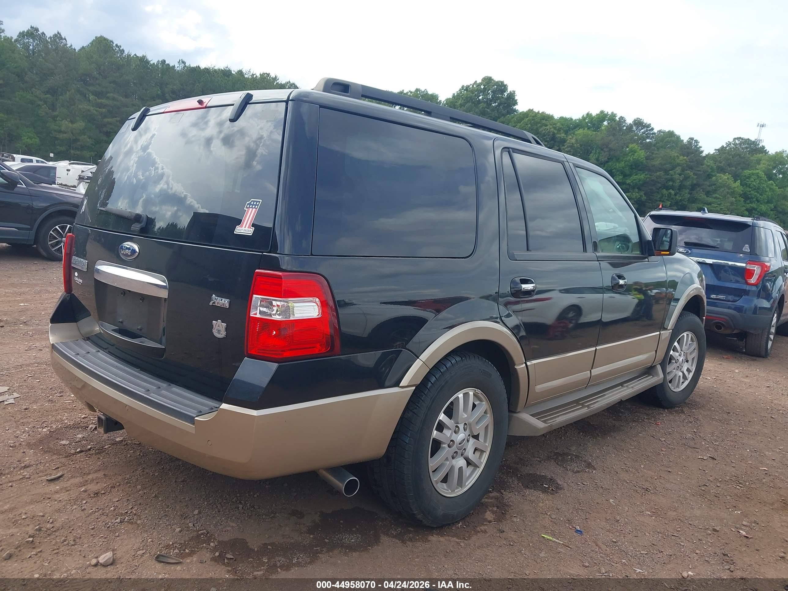 2012 Ford Expedition Xlt Black vin: 1FMJU1H58CEF14521