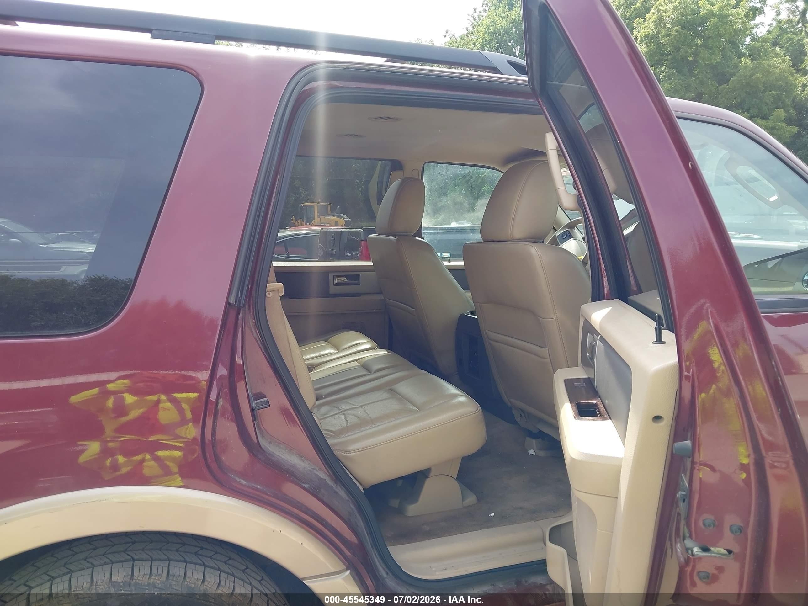 2013 Ford Expedition King Ranch/xlt Burgundy vin: 1FMJU1H58DEF01687