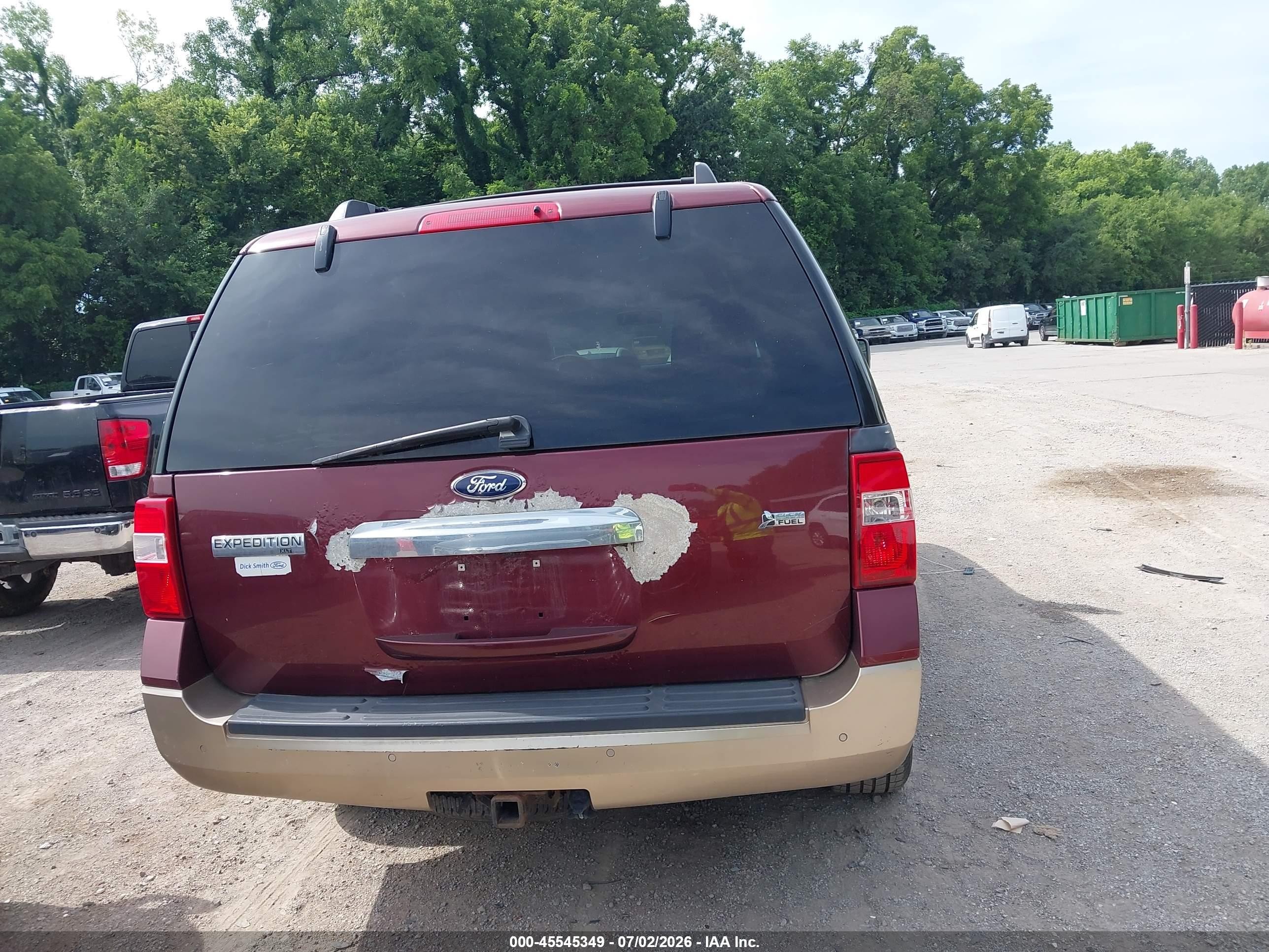 2013 Ford Expedition King Ranch/xlt Burgundy vin: 1FMJU1H58DEF01687