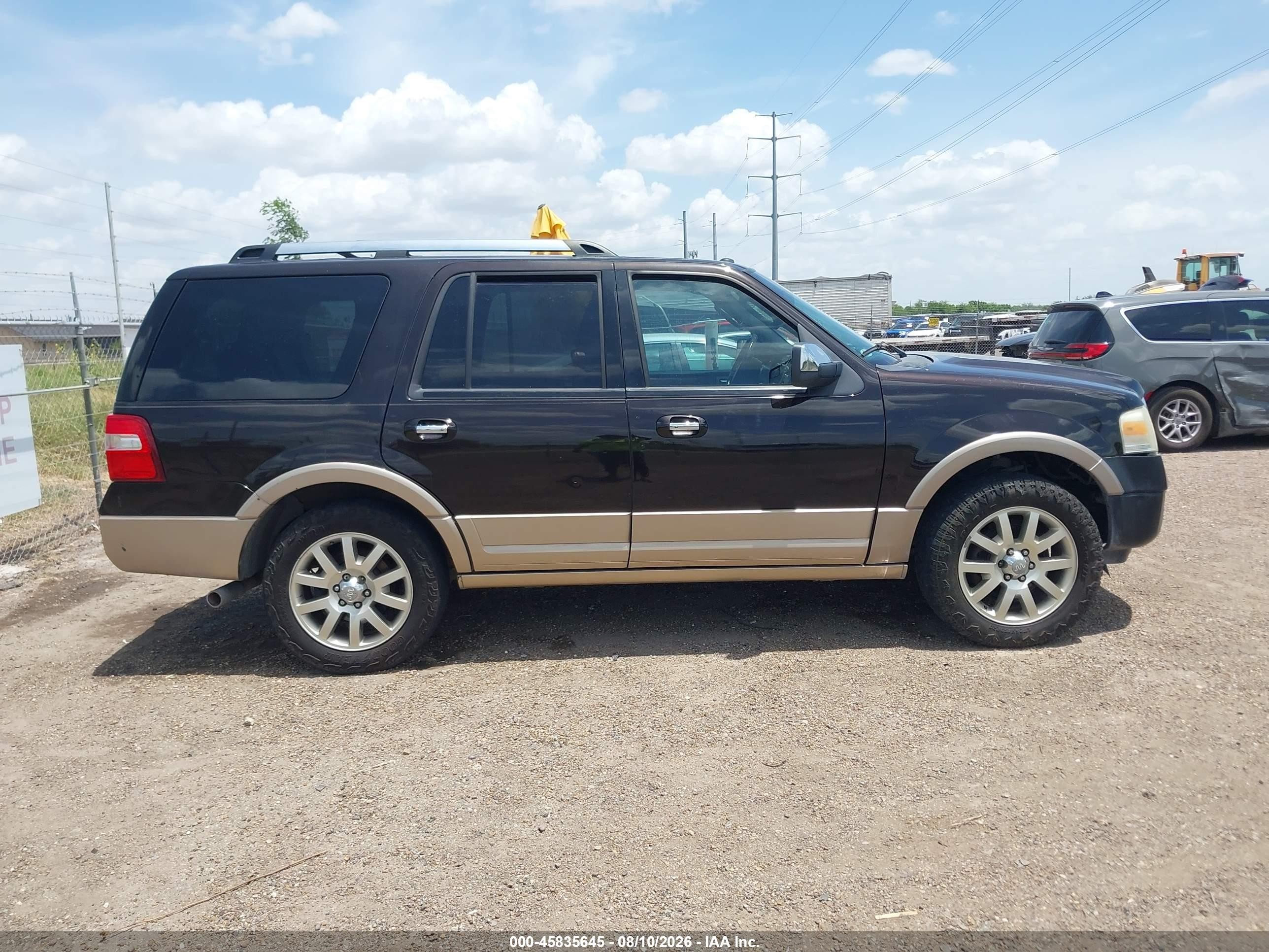 2013 Ford Expedition King Ranch Black vin: 1FMJU1H58DEF07926