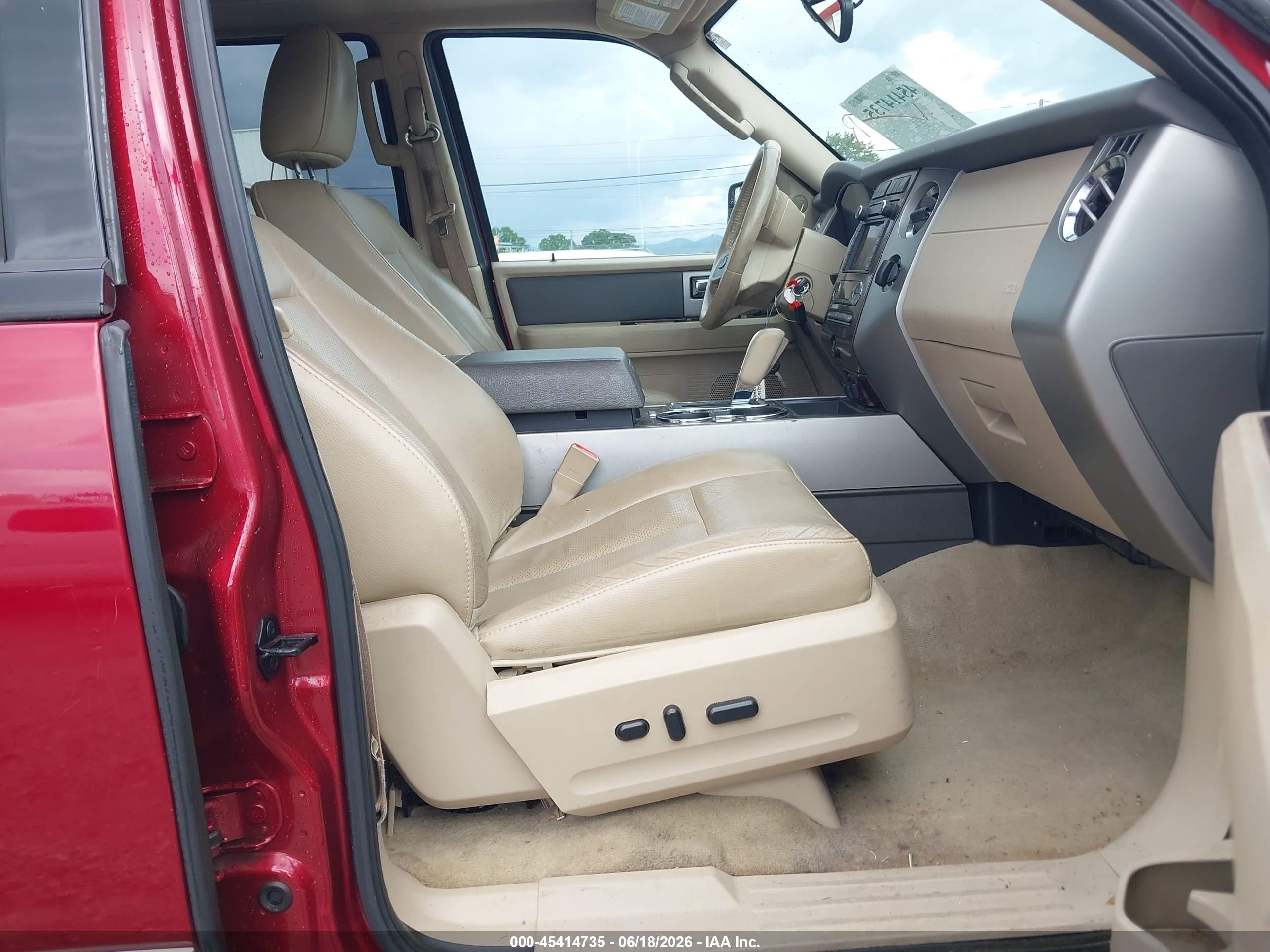 2014 Ford Expedition King Ranch/xlt Red vin: 1FMJU1H58EEF61762