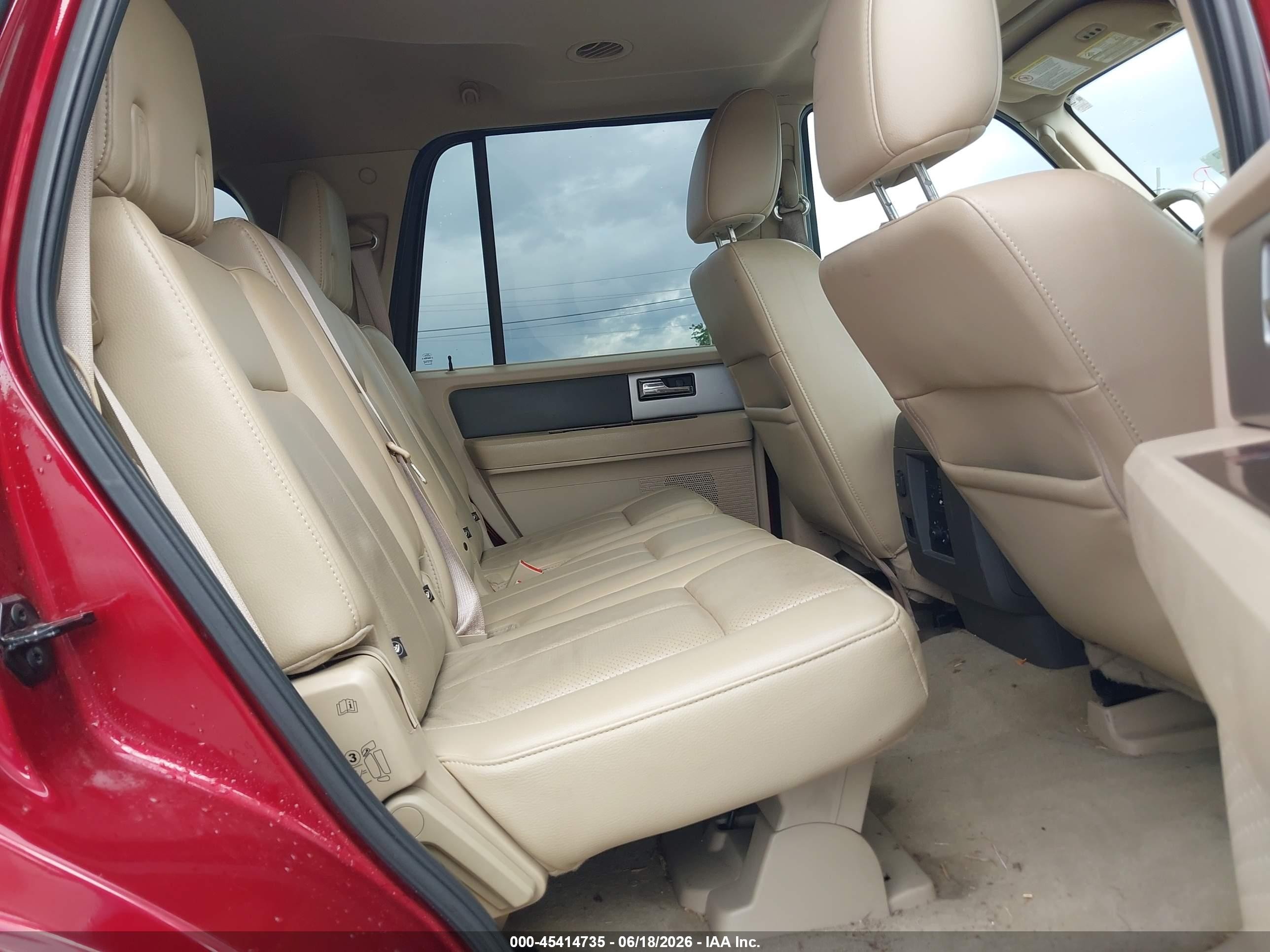 2014 Ford Expedition King Ranch/xlt Red vin: 1FMJU1H58EEF61762