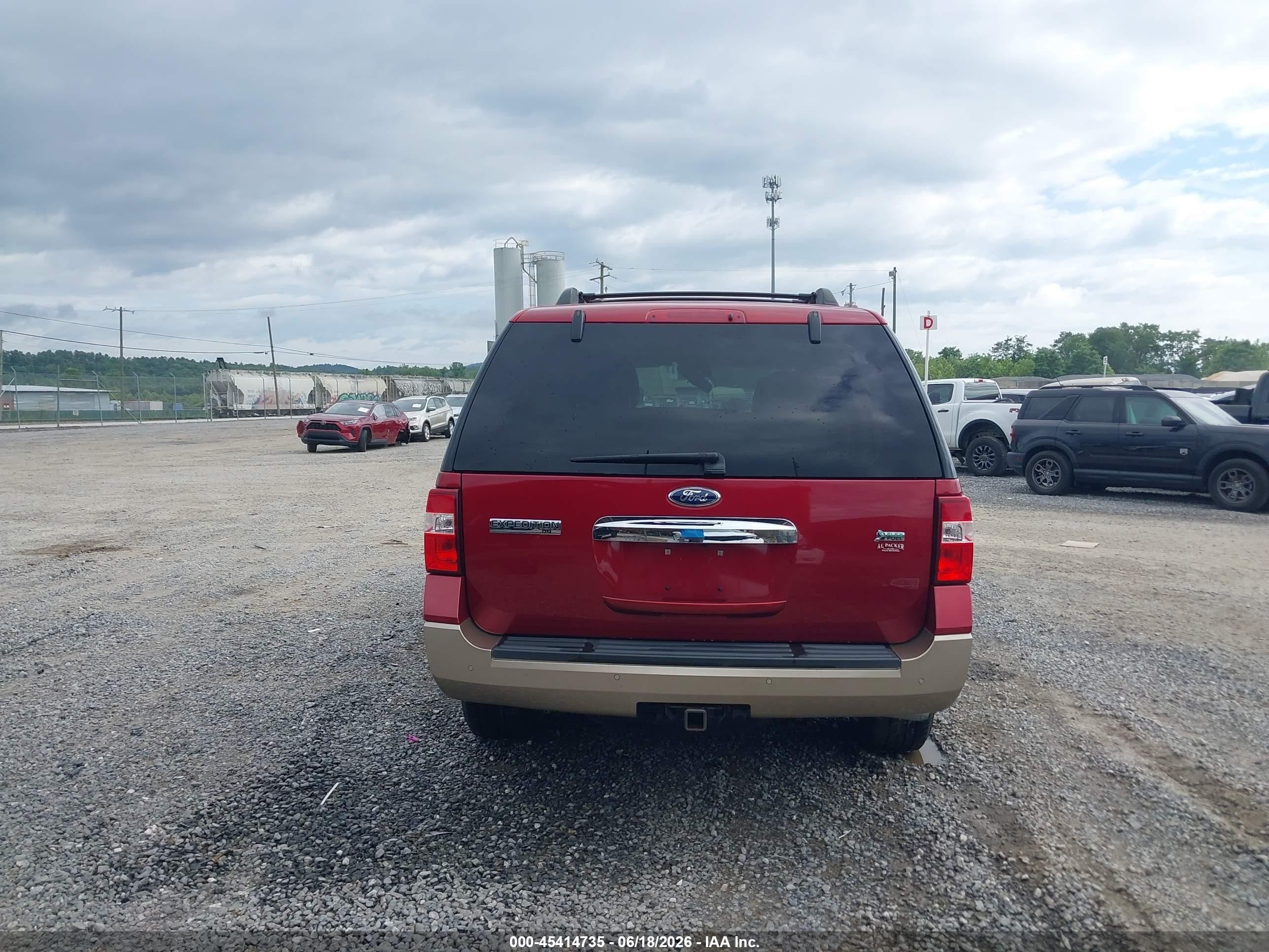 2014 Ford Expedition King Ranch/xlt Red vin: 1FMJU1H58EEF61762
