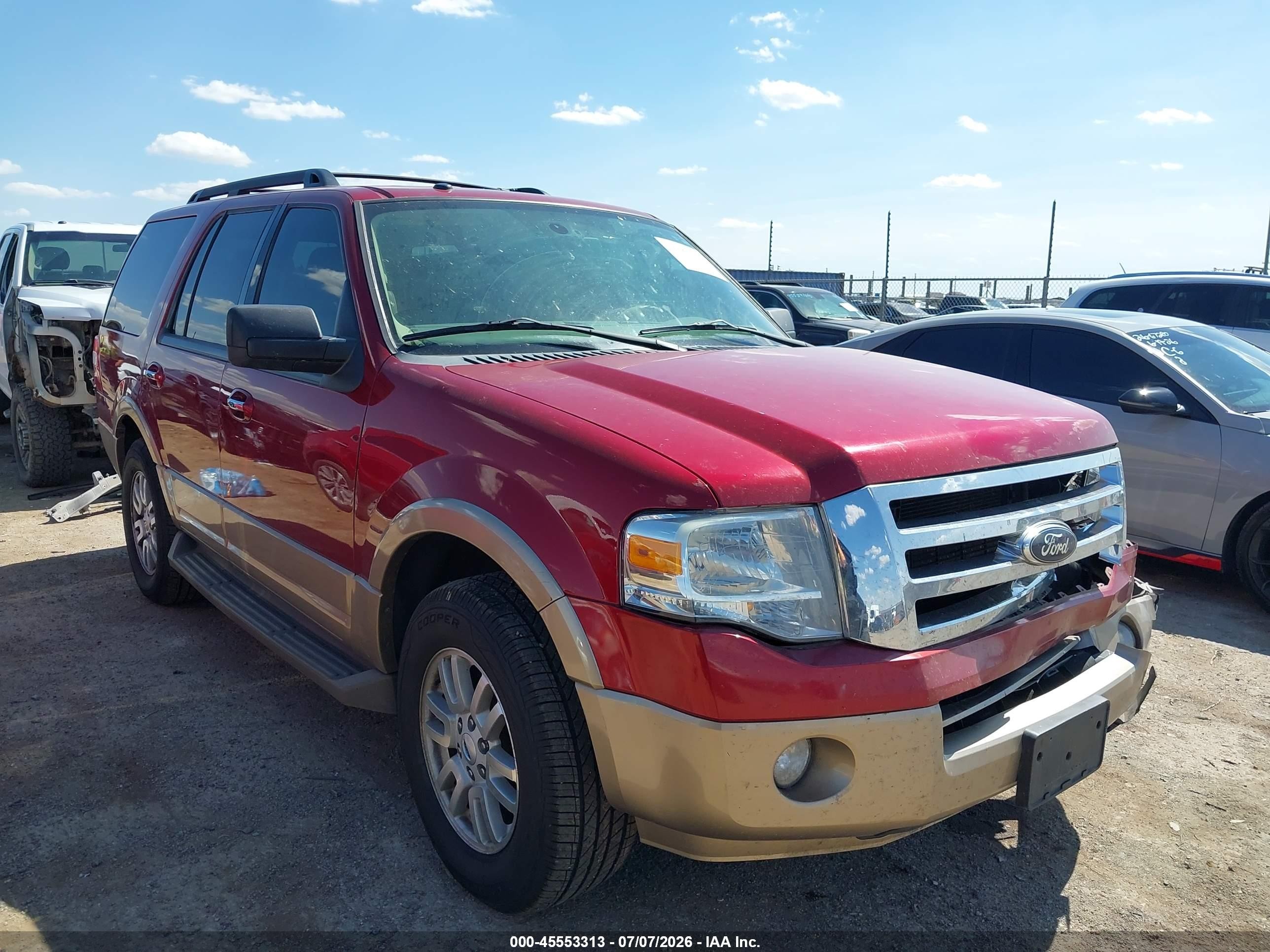 2014 Ford Expedition Xlt Maroon vin: 1FMJU1H59EEF21531
