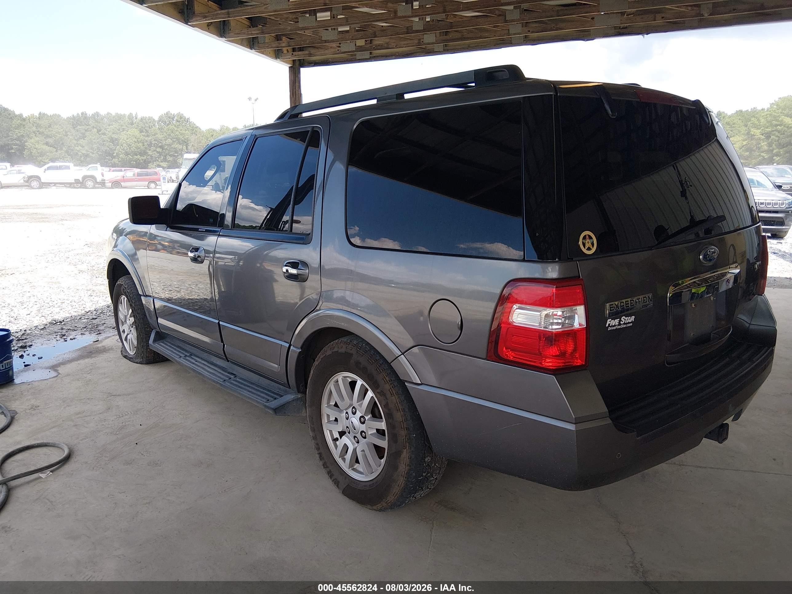 2011 Ford Expedition Xlt Gray vin: 1FMJU1H5XBEF53576